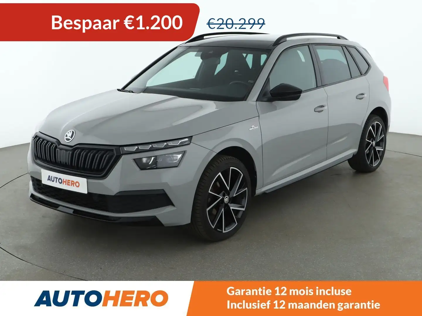 Skoda Kamiq 1.5 TSI ACT Monte Carlo Gris - 1