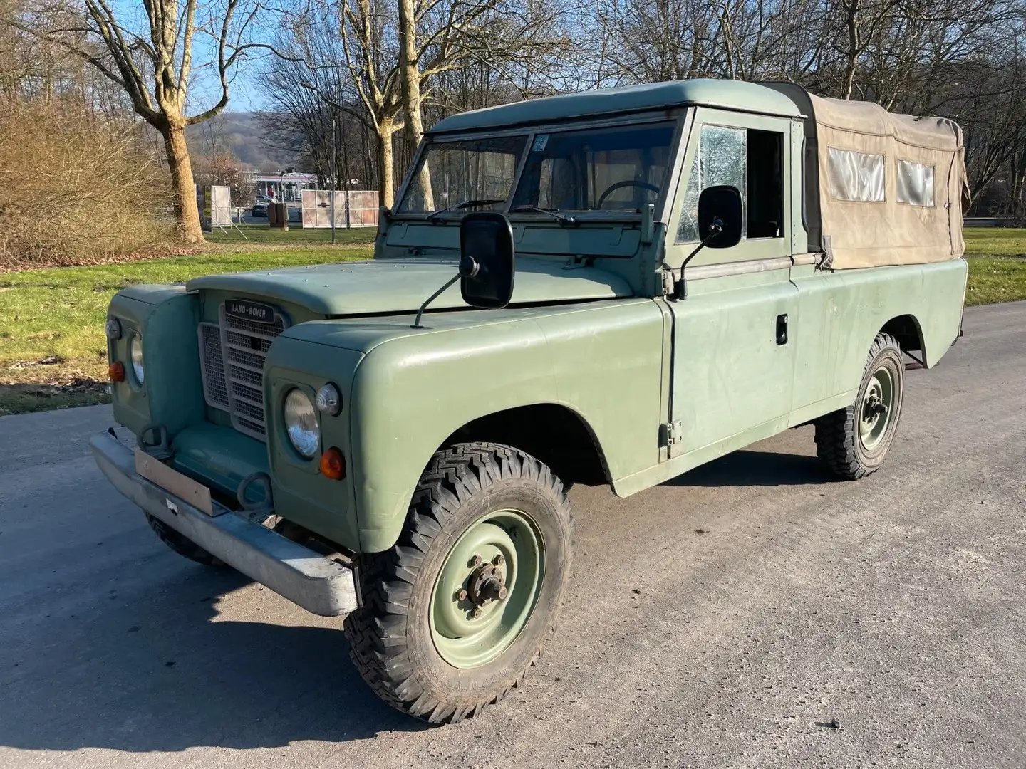 Land Rover Series 109 Diesel 2.Hand! Tüv+H Neu! Grün - 1
