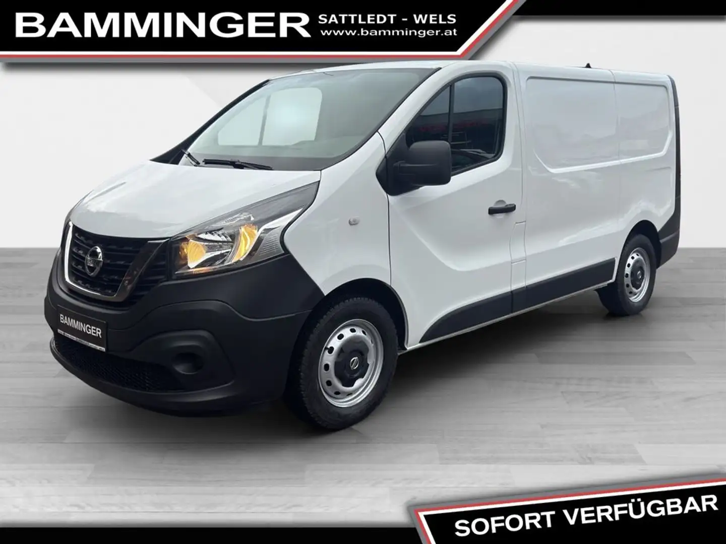 Nissan NV300 L1H1 Kastenwagen / KLIMA & Rückfahrkamera Weiß - 1