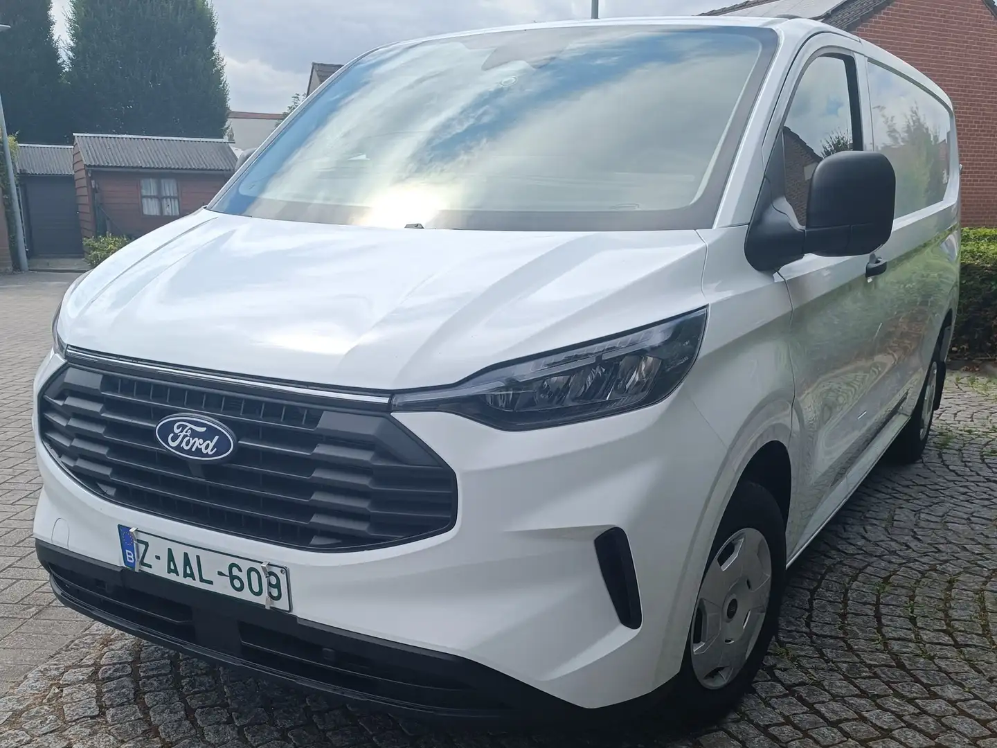 Ford transit custom L2 Blanc - 1