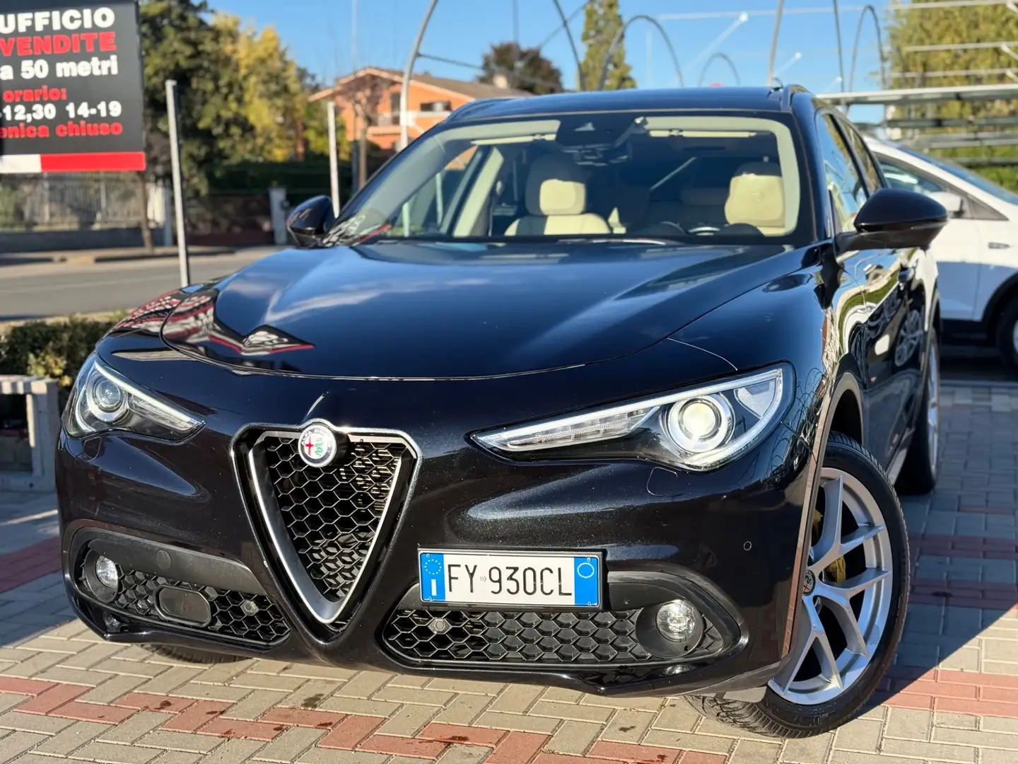 Alfa Romeo Stelvio Stelvio 2.2 Turbodiesel 210 CV AT8 Q4 Executive Nero - 1