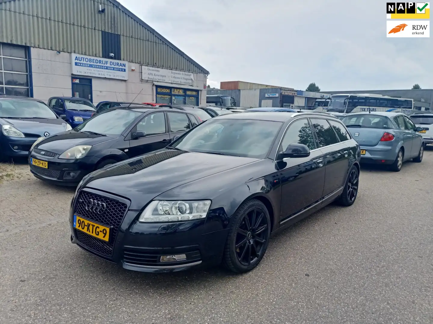 Audi A6 Avant 2.0 TFSI S edition Automaat NAV.+ Clima Bj:2 Černá - 1