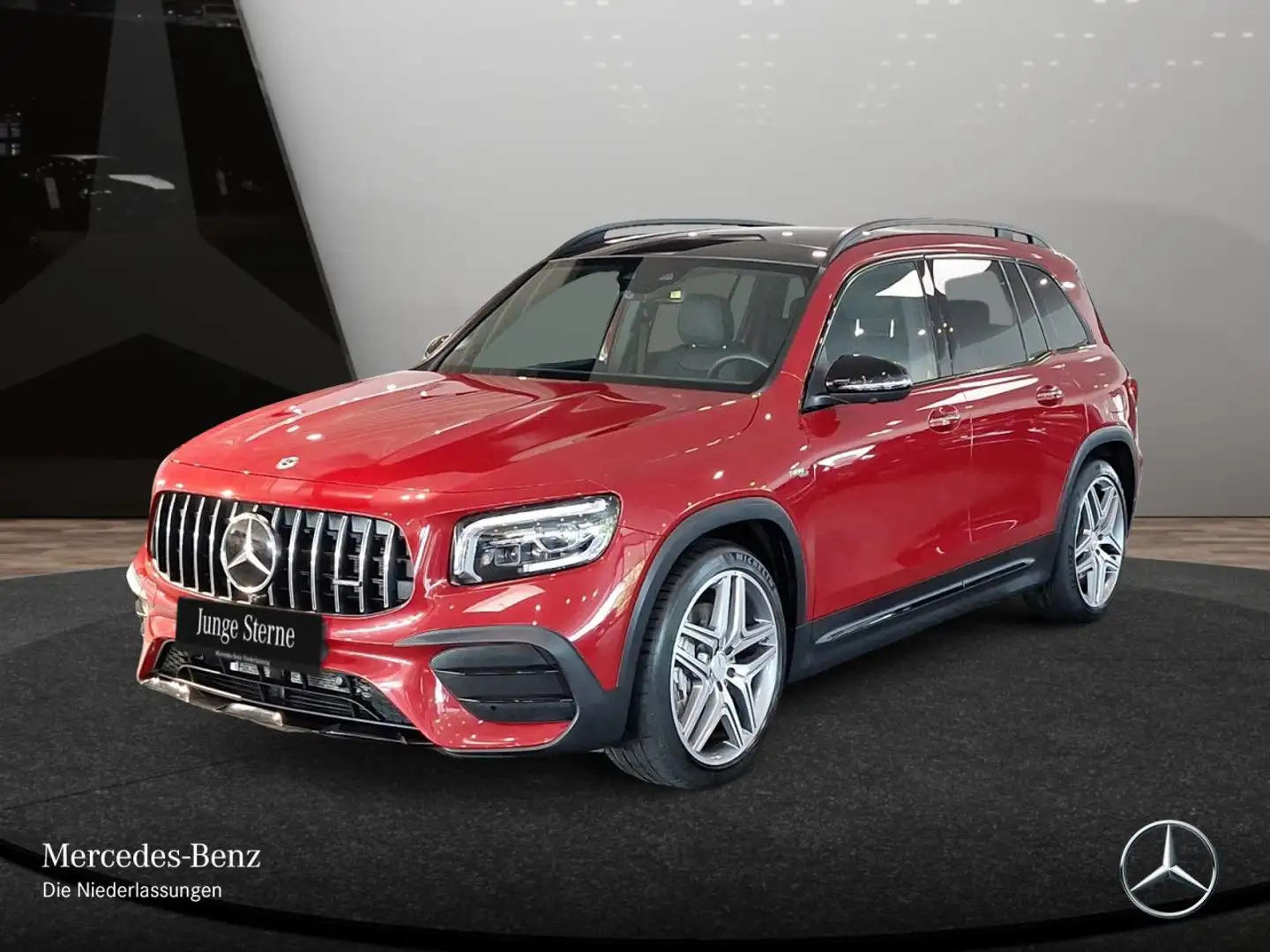 Mercedes-Benz GLB 35 AMG GLB 35 4M AMG+PANO+360°+AHK+MULTIBEAM+FAHRASS+HUD Rouge - 2