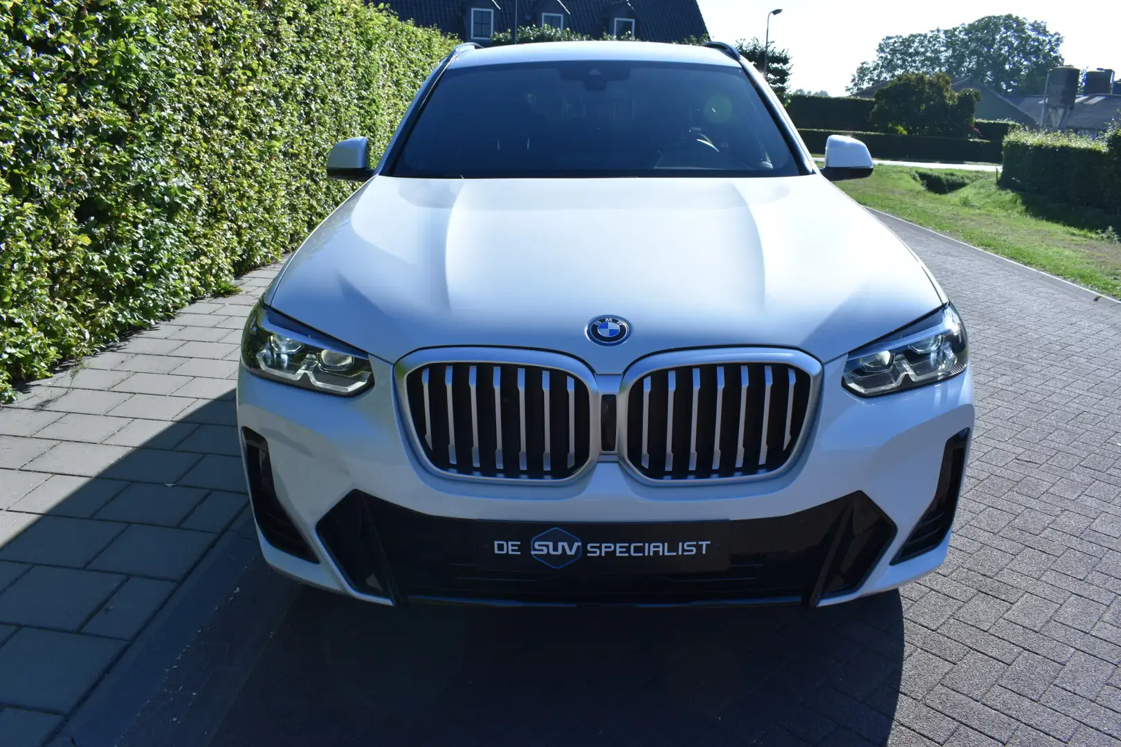 BMW X3 xDrive30e 292PK 23dkm! M SPORT Leder, ACC, FONKELN Blanc - 2