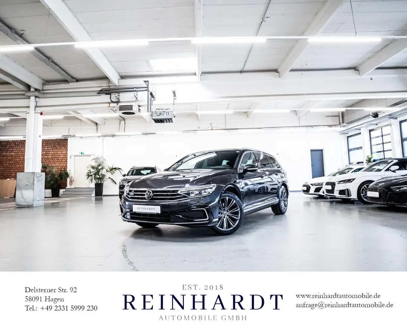 Volkswagen Passat Variant GTE ACC/MATRIX/230V/KAM./ACTIVE-I Grey - 1