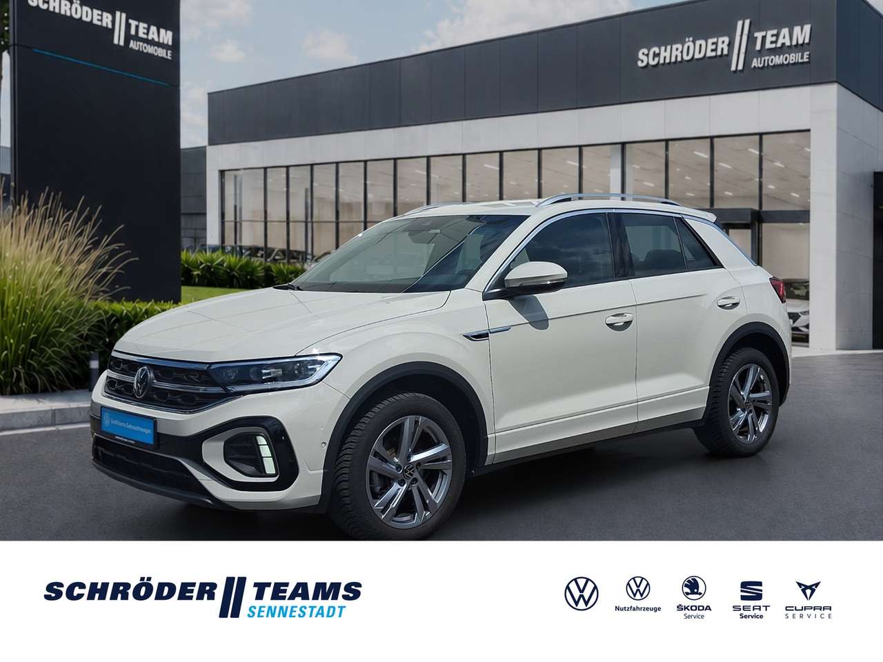 Volkswagen T-Roc 2024 — 1.0 l TSI R-Line ACC LED 1. Hand