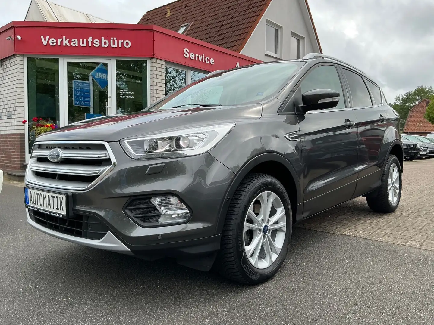 Ford Kuga Titanium Kamera Tempomat AHK Navi Grijs - 1