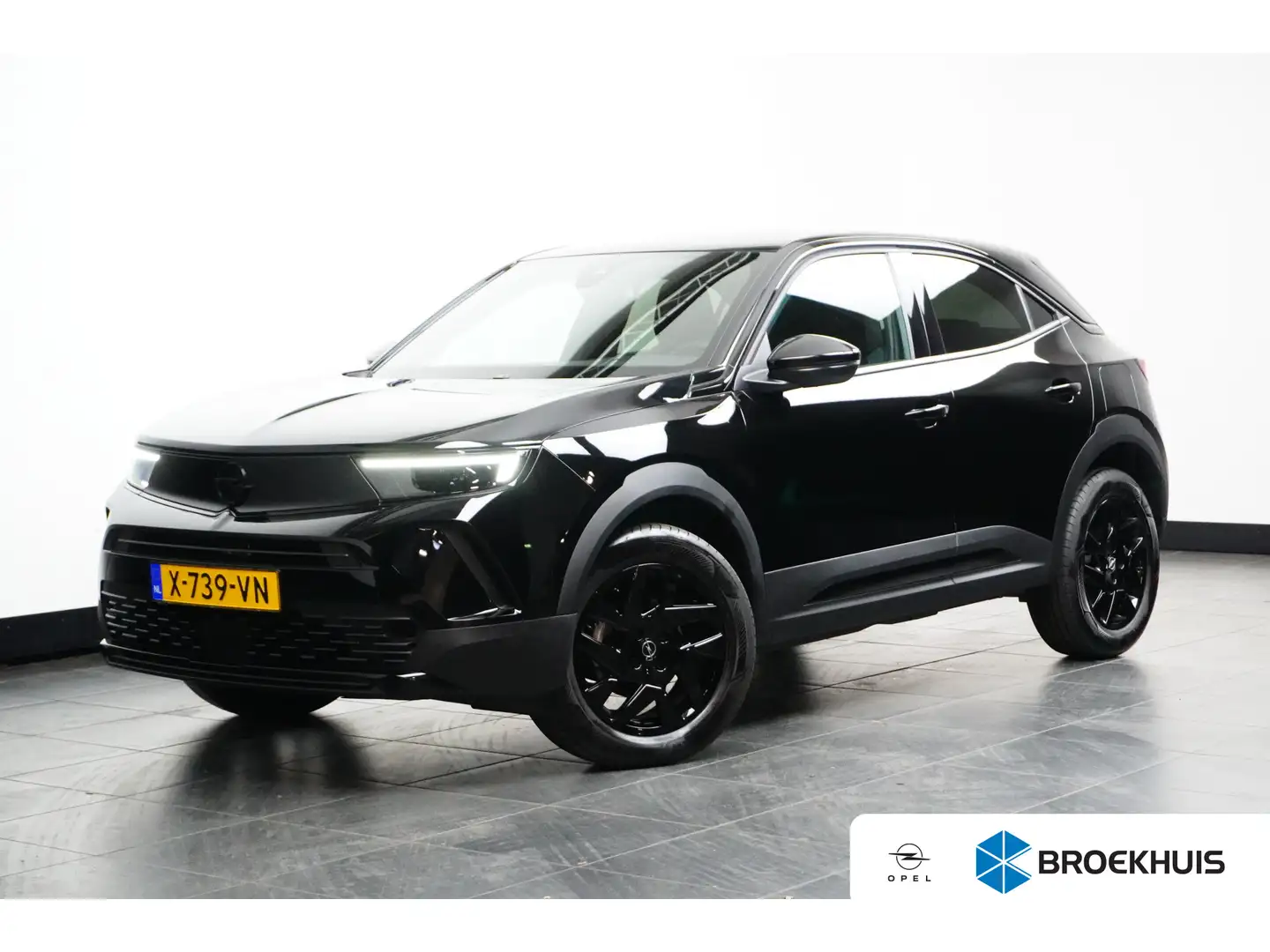 Opel Mokka 1.2 Turbo GS Airco | Camera | Cruise | Navi | Blac Zwart - 1