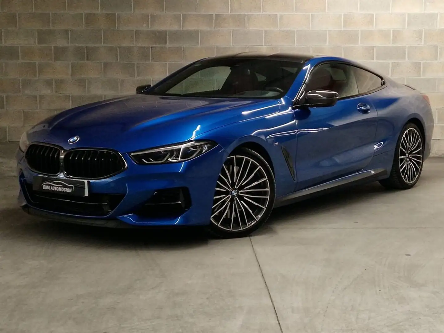 BMW 850 850I XDrive Blauw - 1