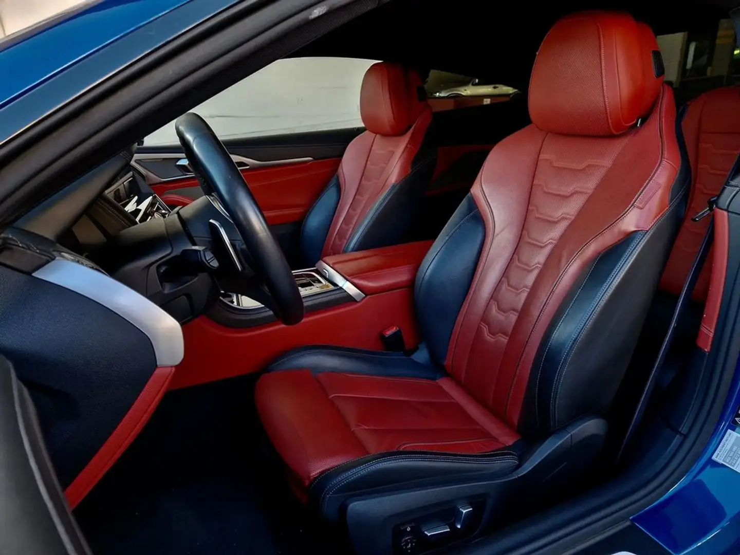 BMW 850 850I XDrive Blauw - 2