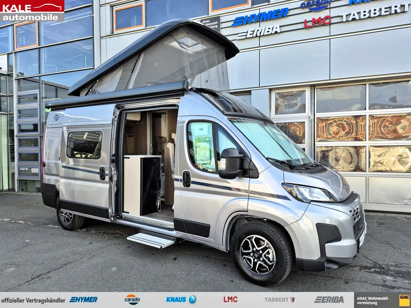 Fiat Ducato CV600+*Automatik*Aufstelldach*Markise*Navi* Grau - 1