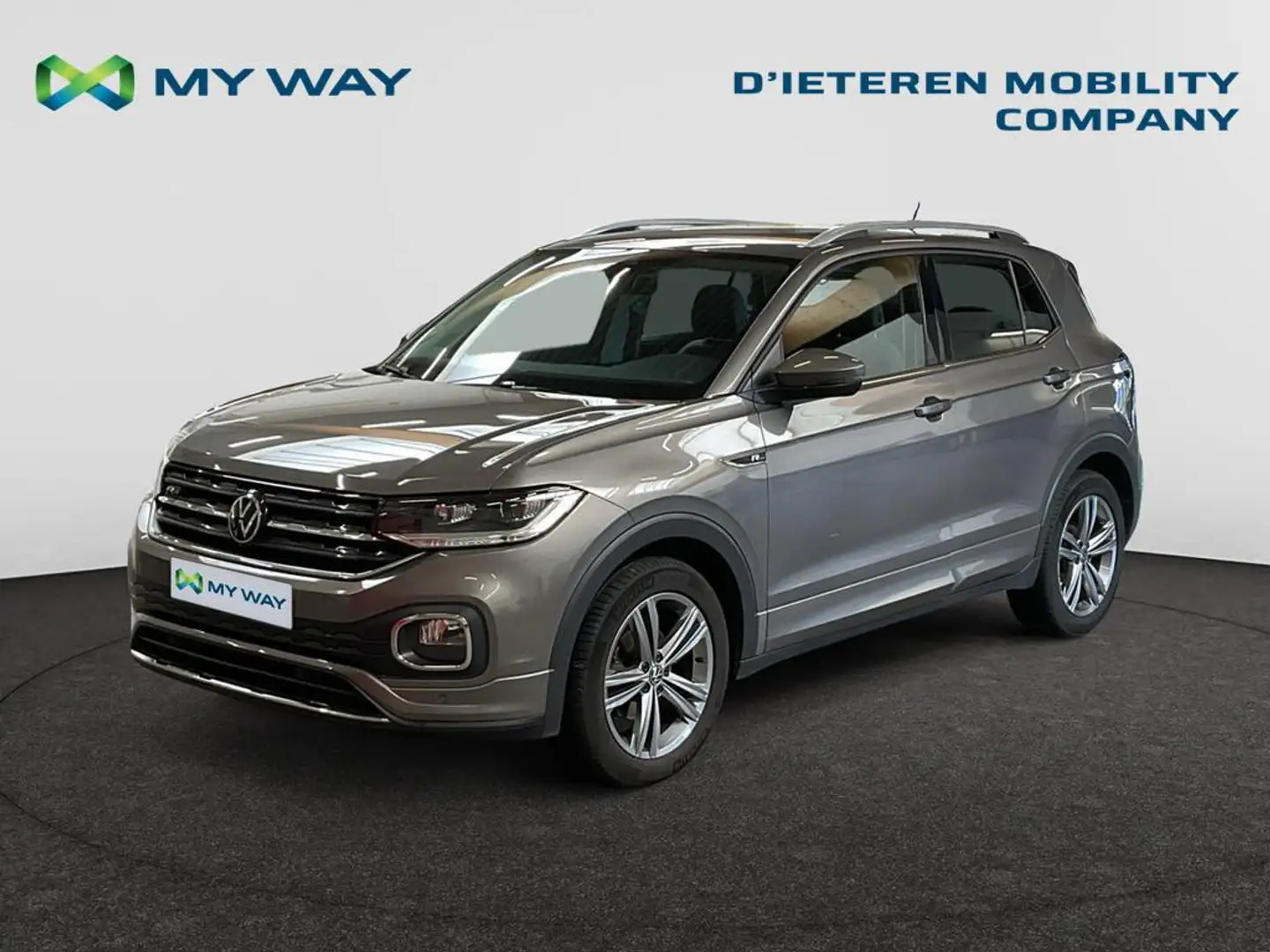 Volkswagen T-Cross R-Line 1.5 TSI 150 PK DSG-7 / Camera / ACC / Apple Carplay Grigio - 1