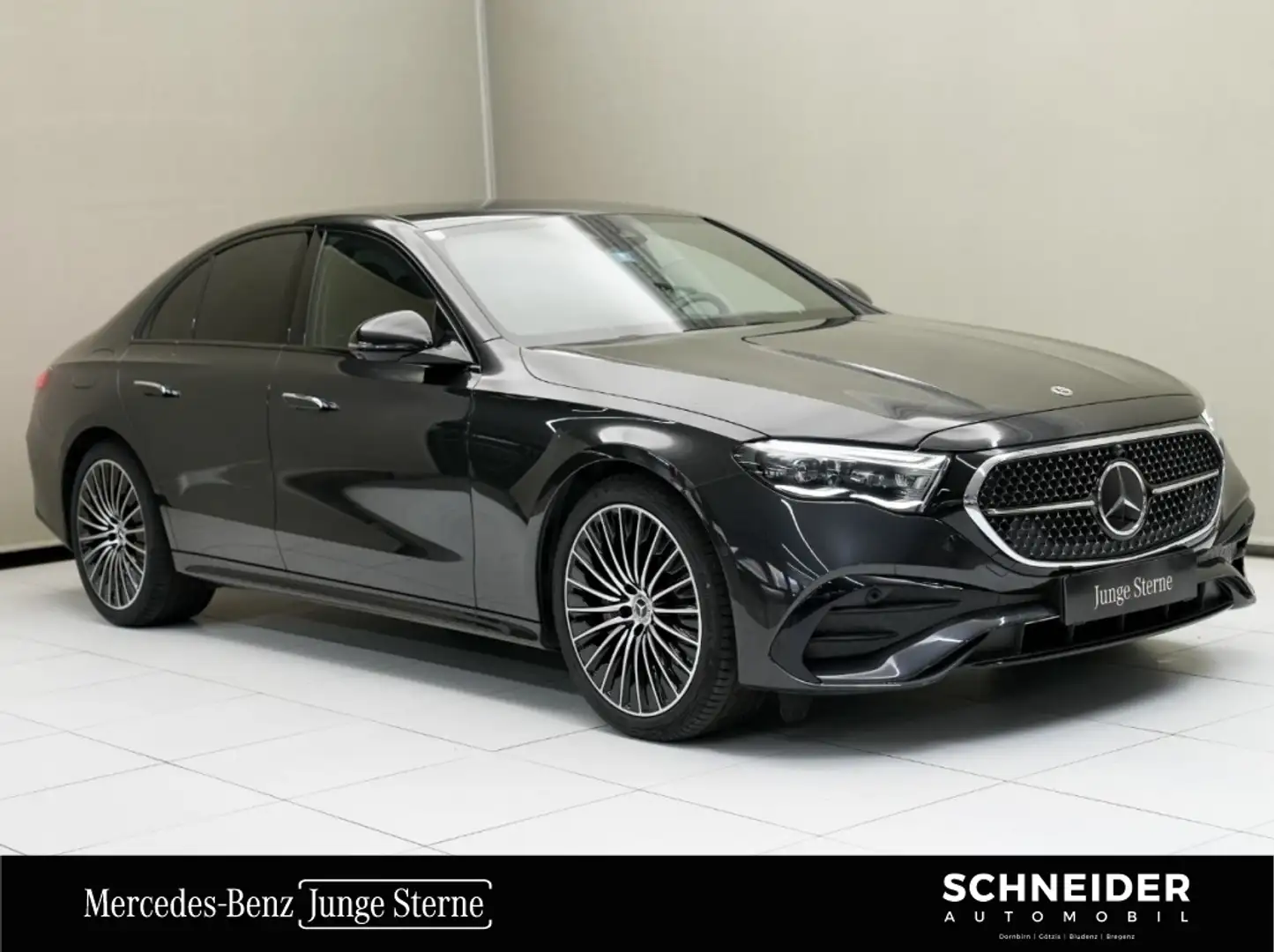 Mercedes-Benz E 220 d 4MATIC Limousine W-Paket Sport S-Sitz Grau - 1