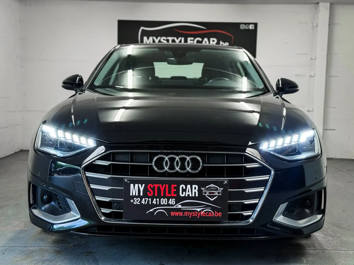 Audi A4 2,0 TDI AUTOMATIQUE, SPORT, GARANTIE 1AN Zwart - 2