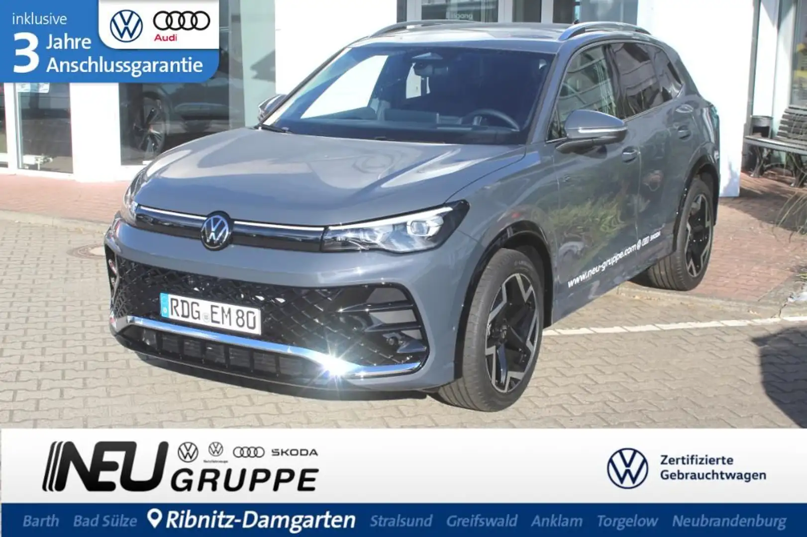 Volkswagen Tiguan R-Line 1.5 eTSI DSG Matrix HUD Harman Kar Grau - 1