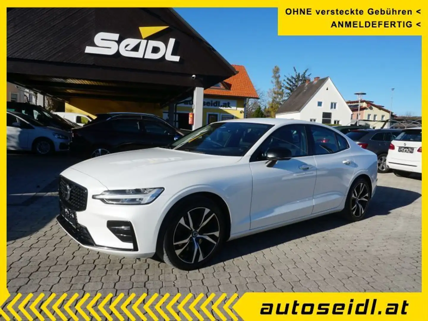 Volvo S60 B3 R-Design Geartronic *2023!+LED+NAVI* Weiß - 1