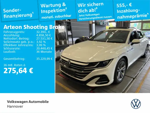 Volkswagen Arteon 2.0 TSI DSG R Line Navi AH
