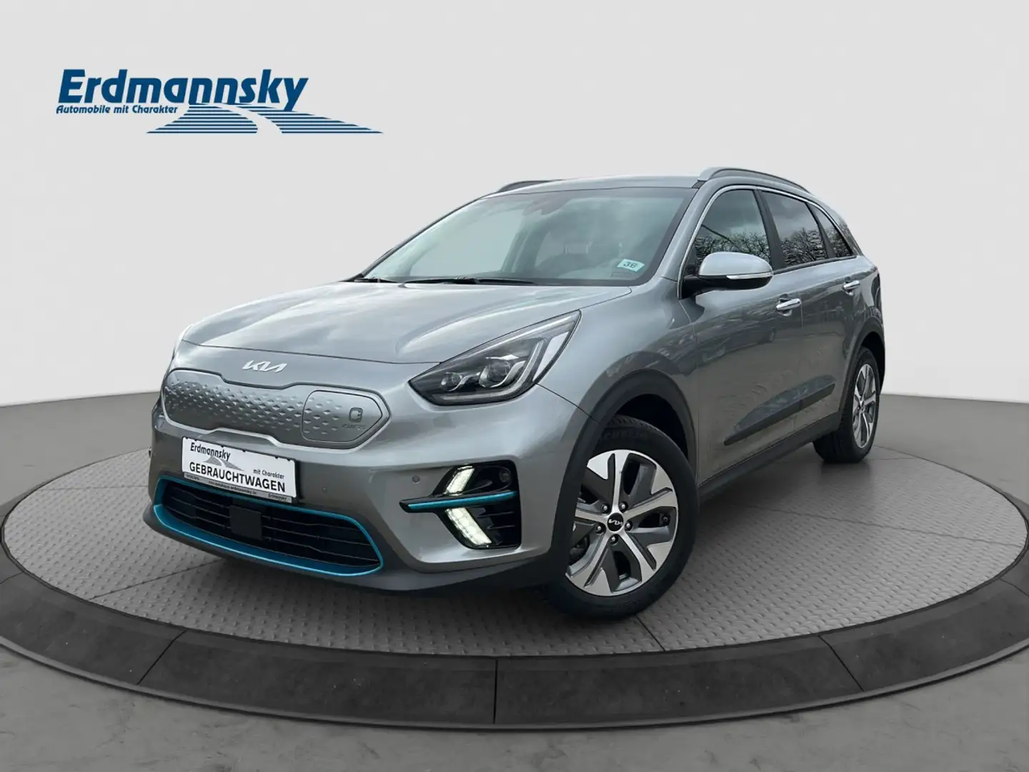 Kia e-Niro Spirit/Navi/LED/Kam/hz.LK/On-Board-Lader Klima Grau - 1