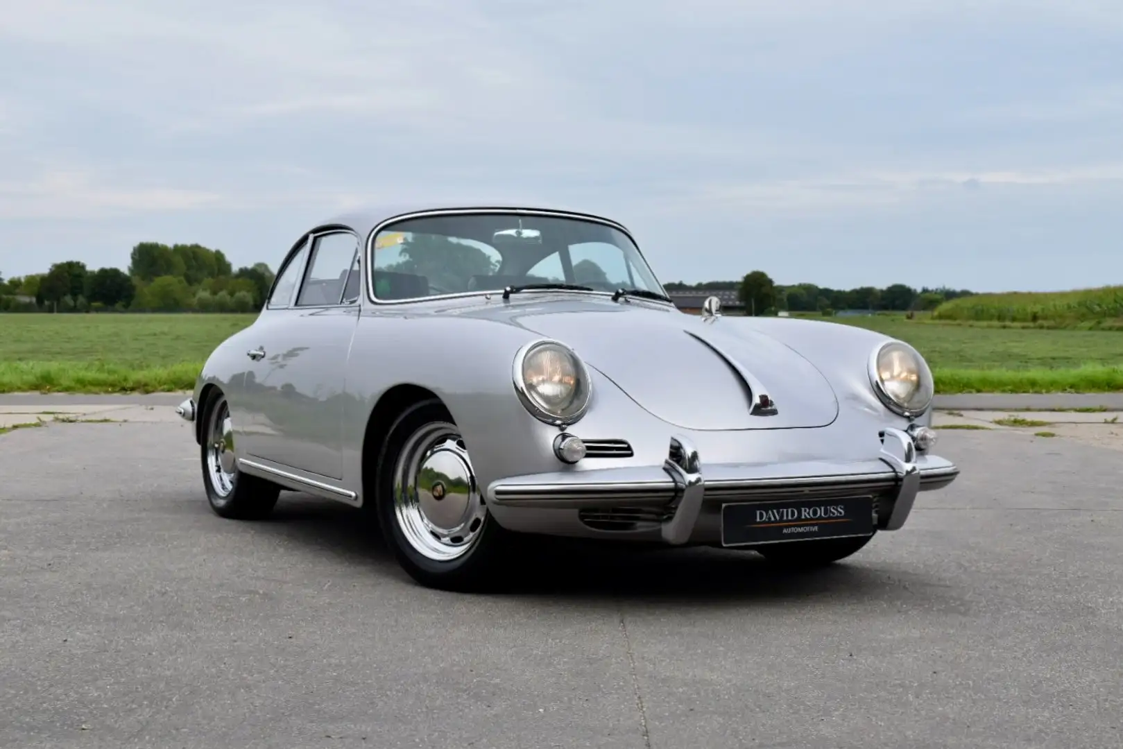 Porsche 356 SC Coupé, Restored/Matching/History/Top condit Argent - 1