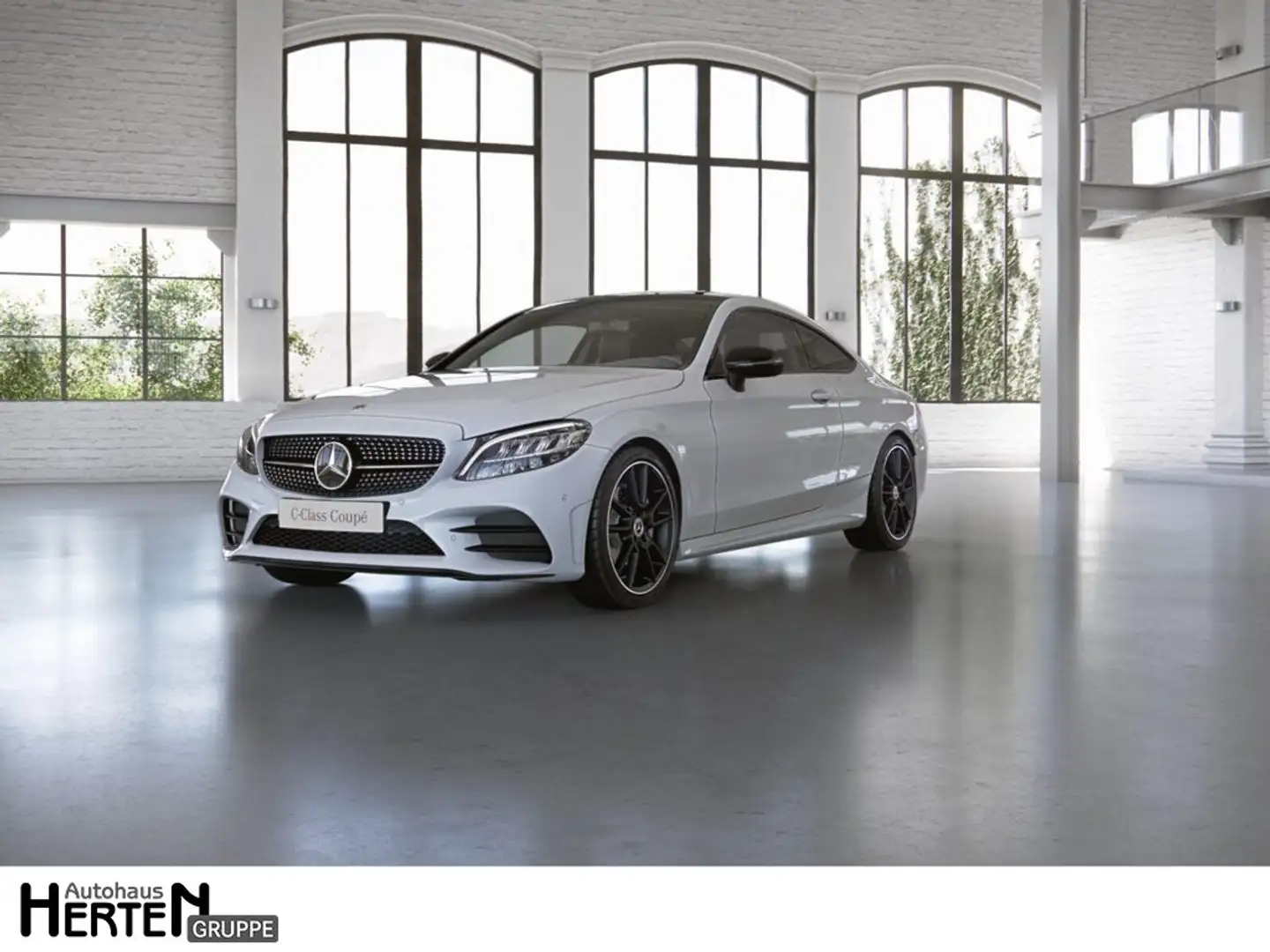 Mercedes-Benz C 180 AMG Line PLUS+PANORAMA-SD+NIGHT-P.+19"AMG Weiß - 1