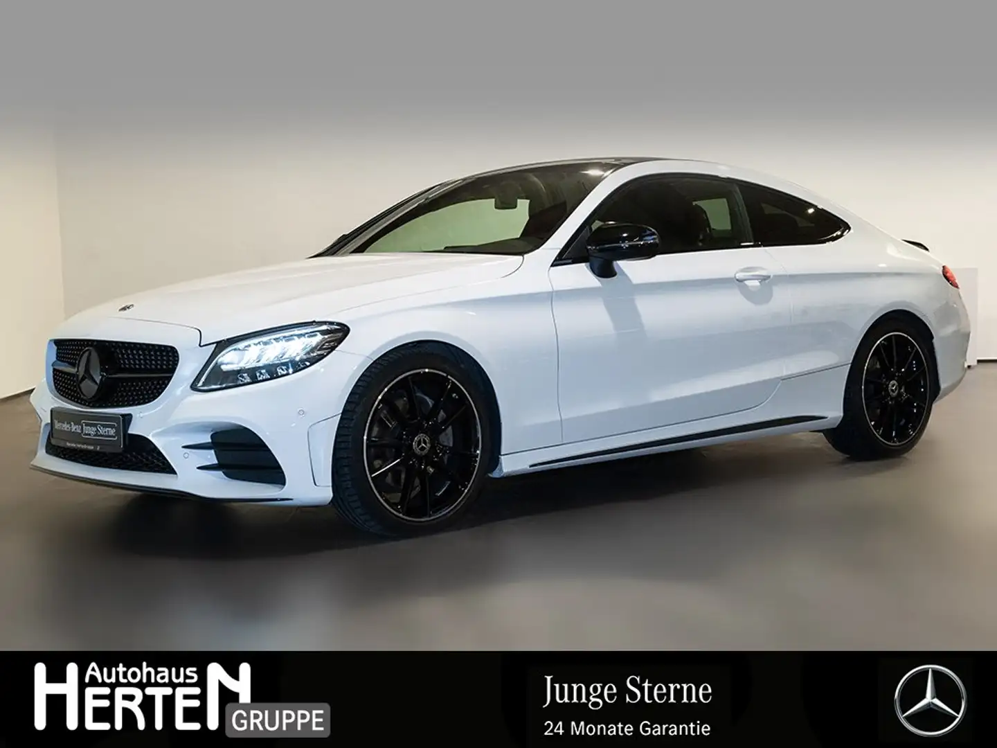 Mercedes-Benz C 180 AMG Line PLUS+PANORAMA-SD+NIGHT-P.+19"AMG Weiß - 1
