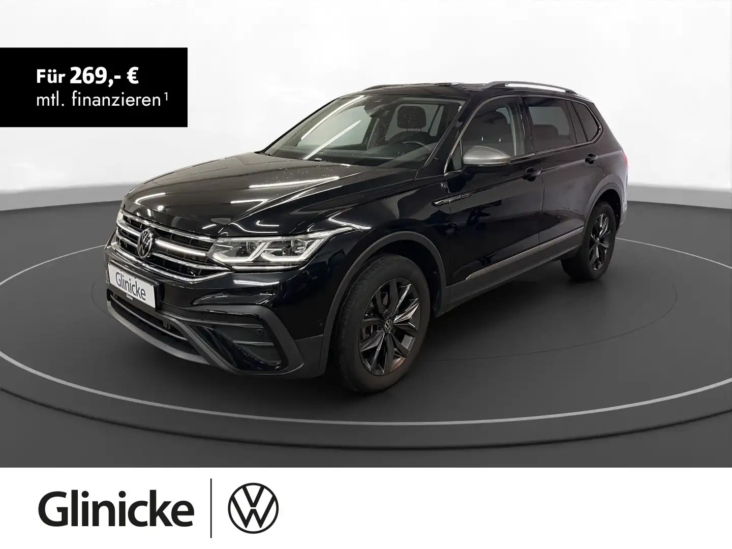 Volkswagen Tiguan Allspace 2.0 TDI 4M AHK Matrix LM 18" Nav Schwarz - 1