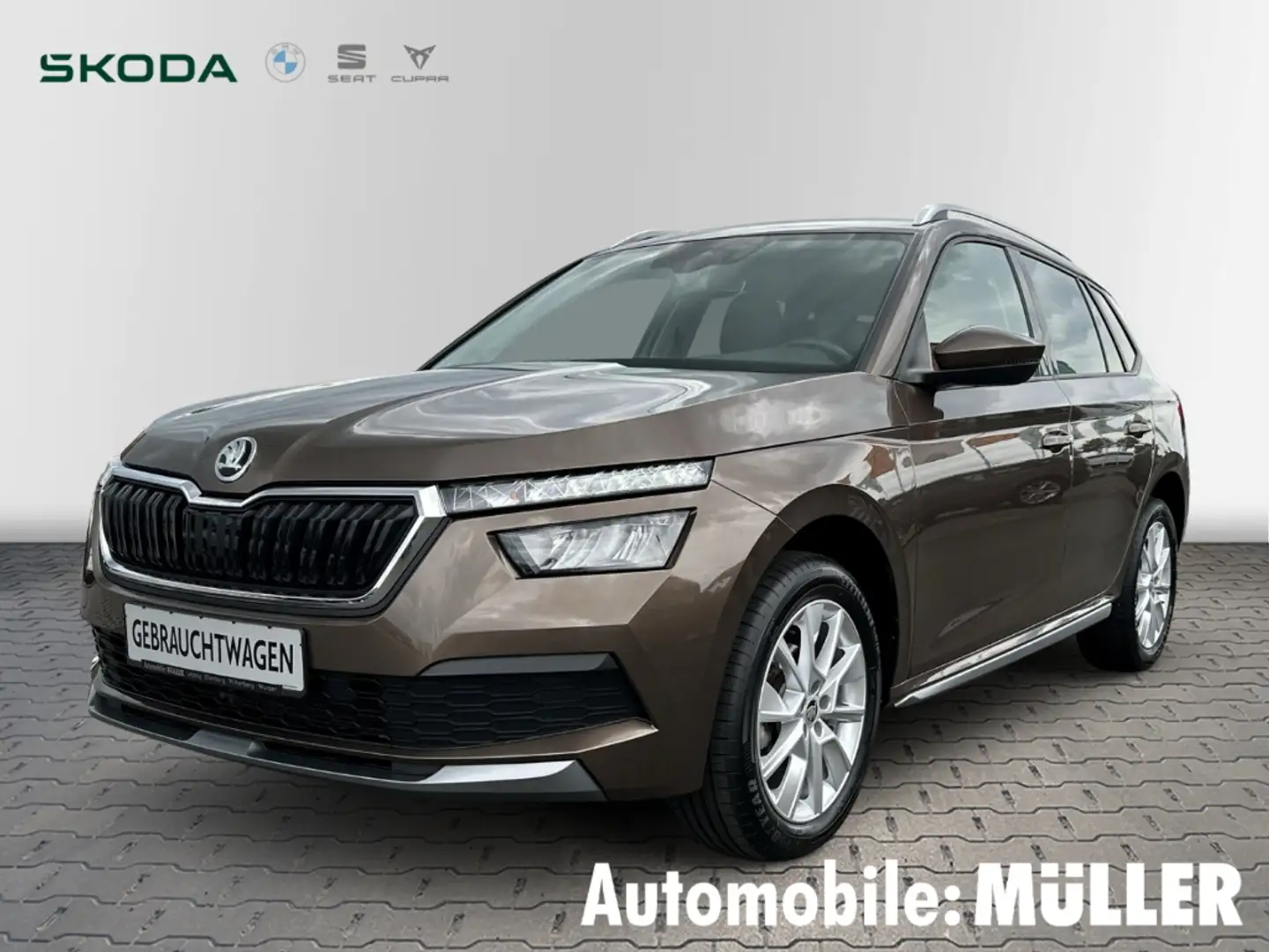 Skoda Kamiq Style TSI EU6d-T STY TS70 1.0 M5F LED /DAB/ Apple Brun - 1