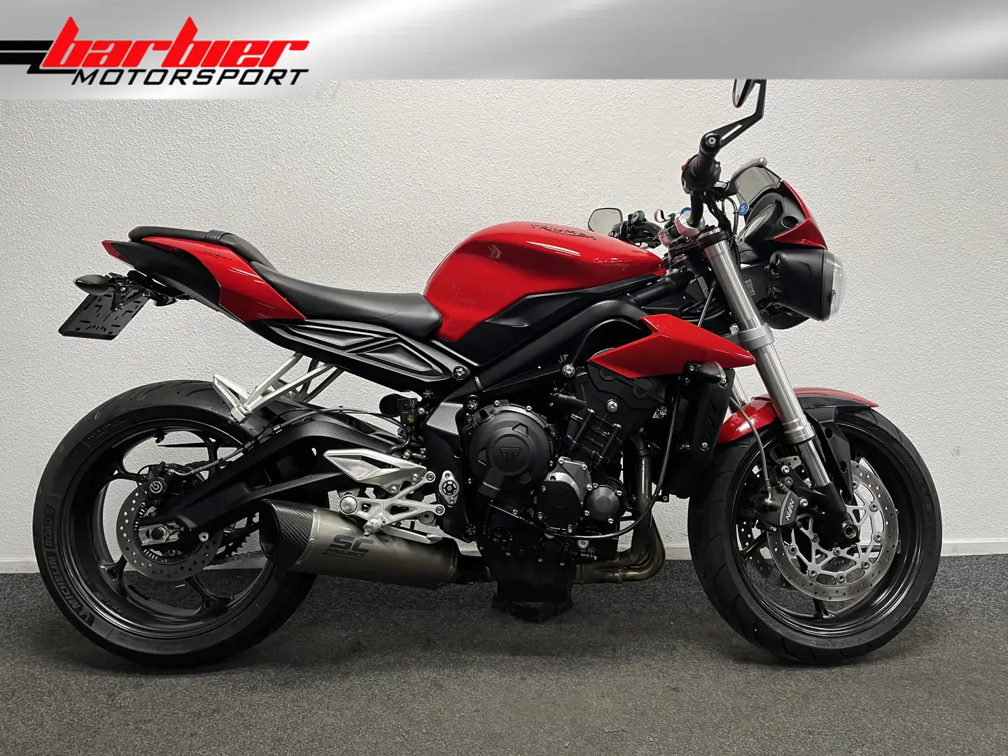 Triumph Street Triple S Red - 1