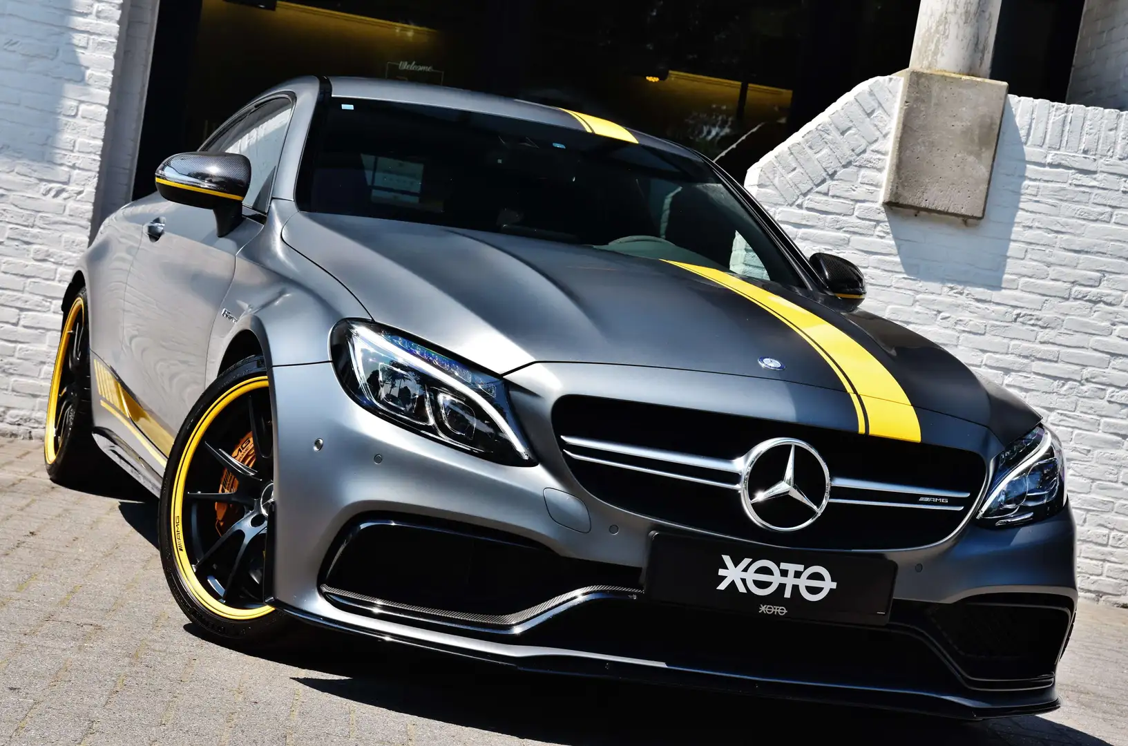 Mercedes-Benz C 63 AMG S EDITION 1 *** TOP CONDITION  / FULL HISTORY *** Gris - 2