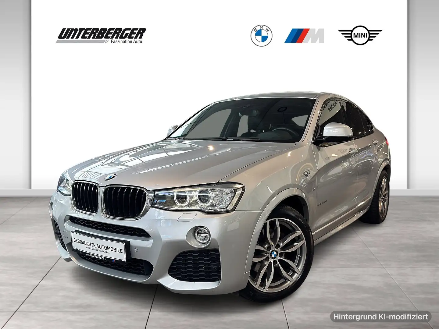 BMW X4 xDrive20d M Paket | 19 ZOLL | AHK | Rückfahrkamera Silber - 1