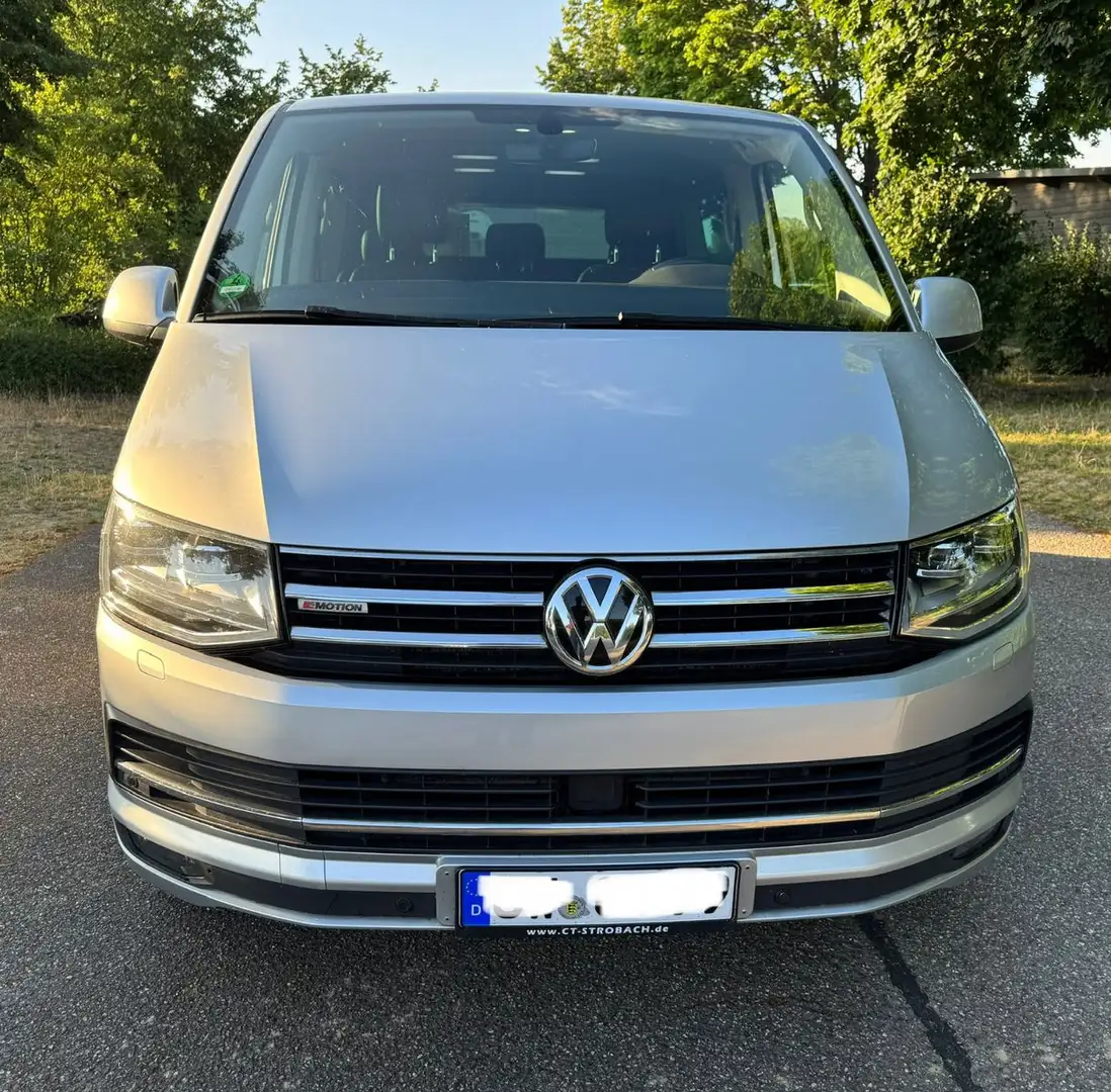 Volkswagen T6 Transporter T6 Caravelle Highline 4Motion DSG viele Extras ! Silber - 2