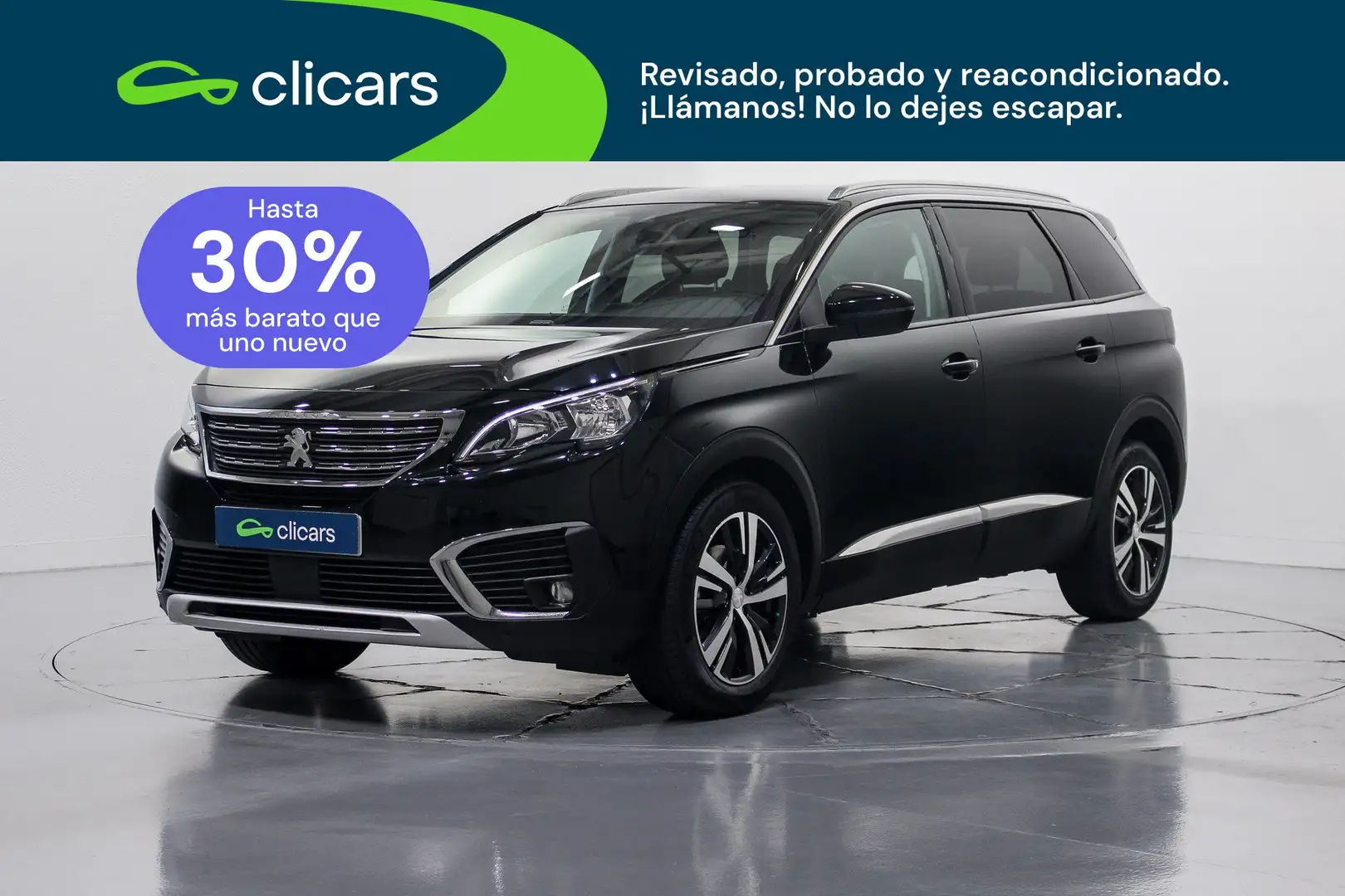 Peugeot 5008 1.2 PureTech S&S Allure 130 EAT8 Negro - 1