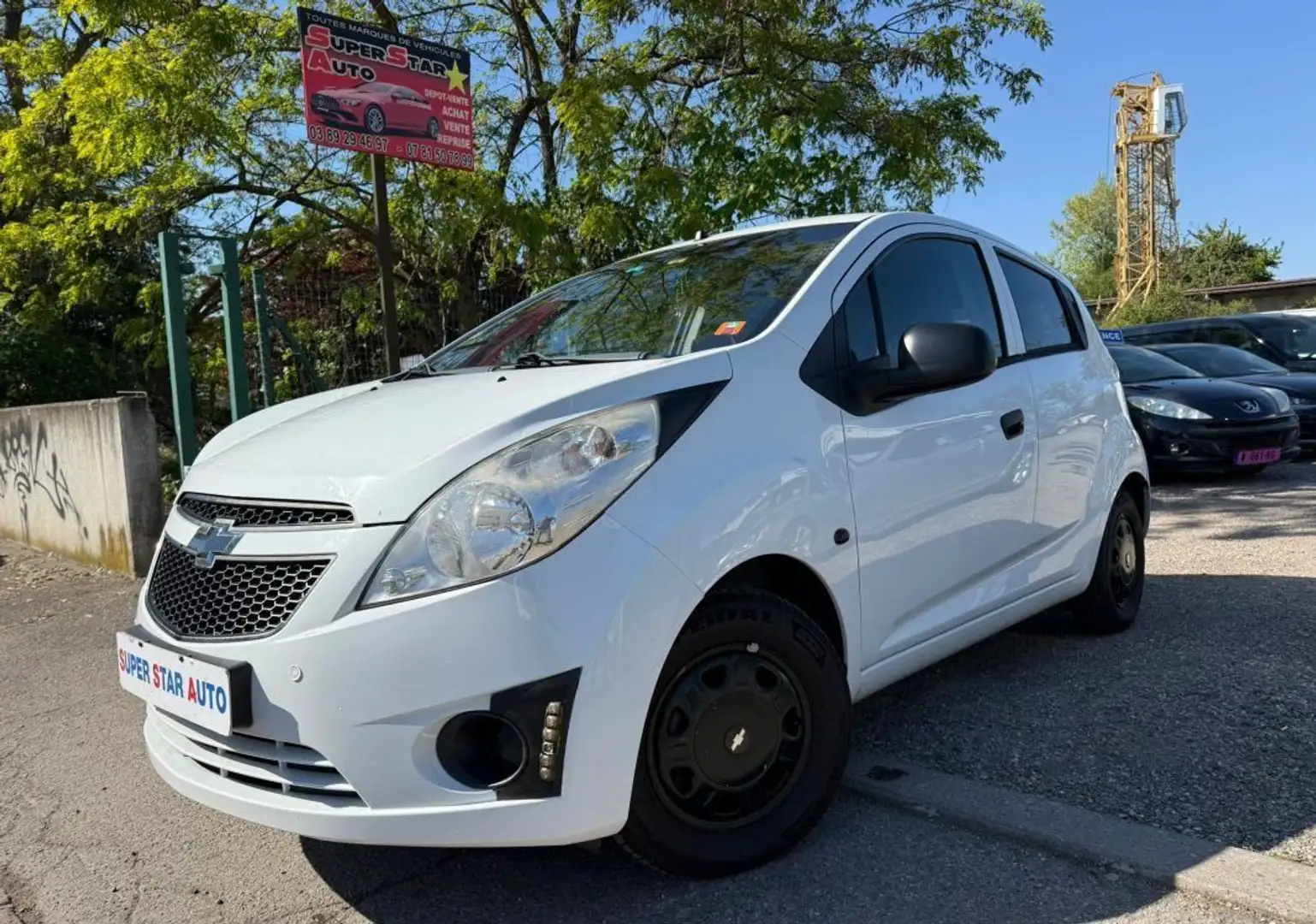 Chevrolet Spark 1.0 16v 68 serie speciale 2011 Weiß - 2