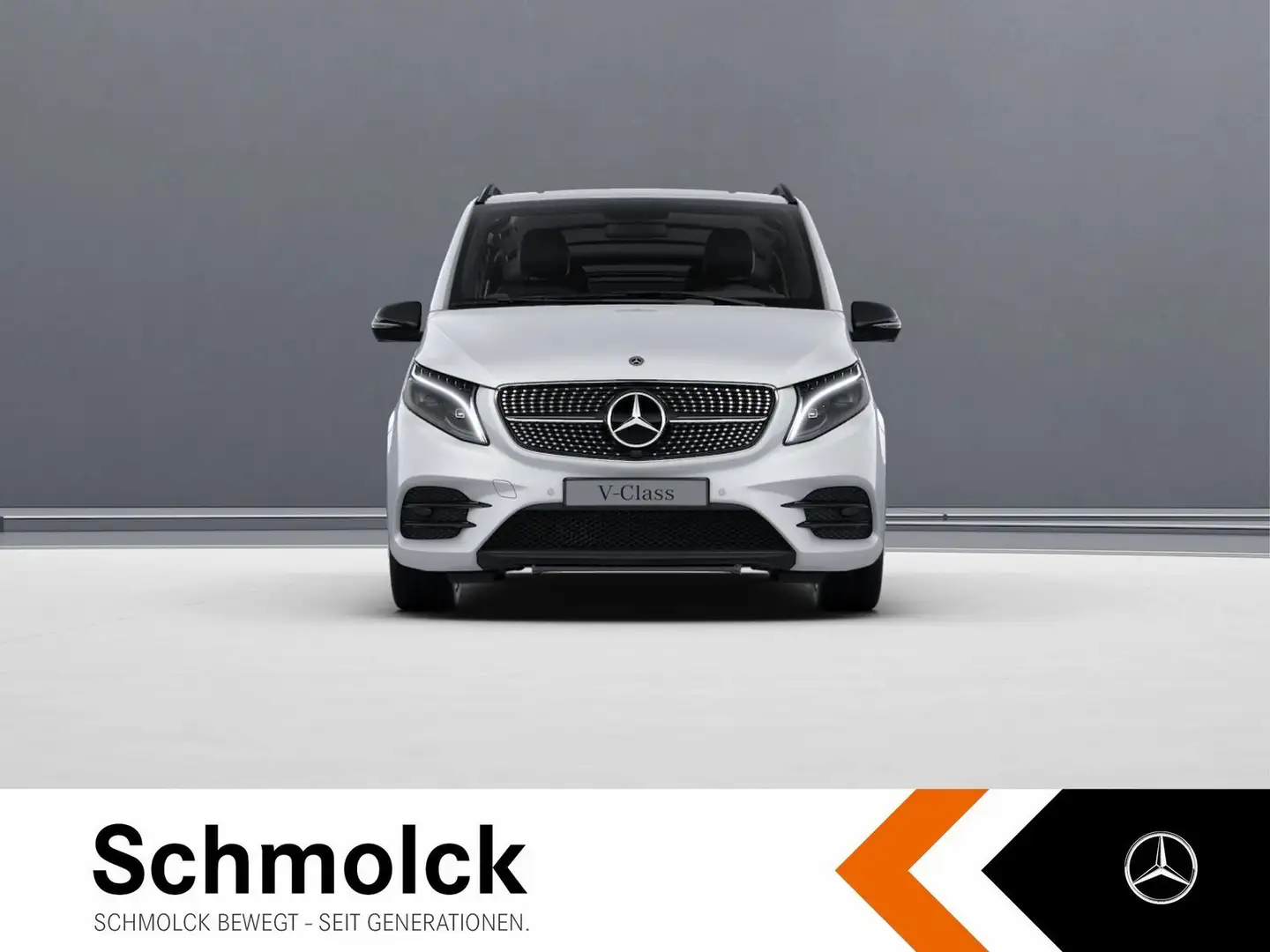 Mercedes-Benz V 250 d 4M AVANTG ED Lang+AMG+NIGHT+STDHZ+BURM++ Weiß - 2