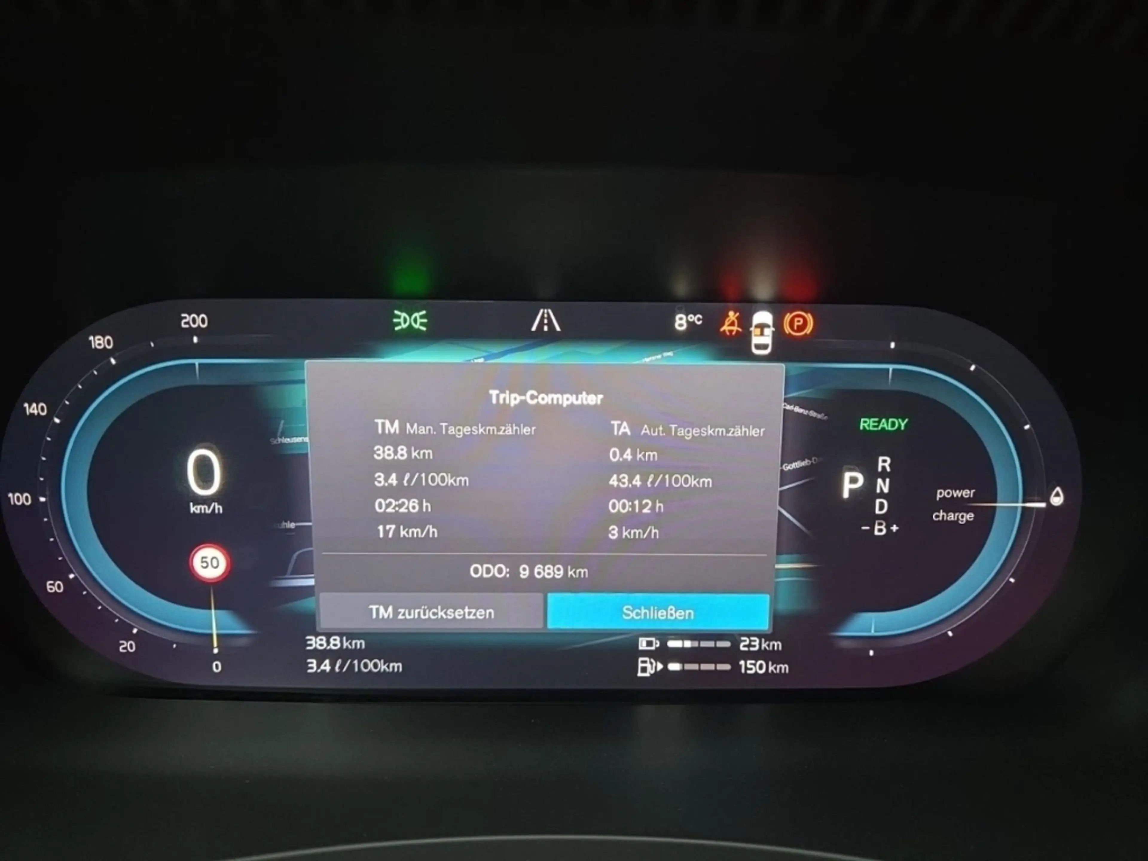 Volvo V90 T6 Plug-In Hybrid AWD Plus Dark mit Luftfw.,Panora — photo 15