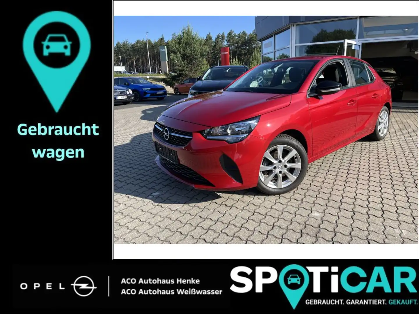 Opel Corsa 1.2 Direct Injection Turbo Start/Stop Edition Rood - 1