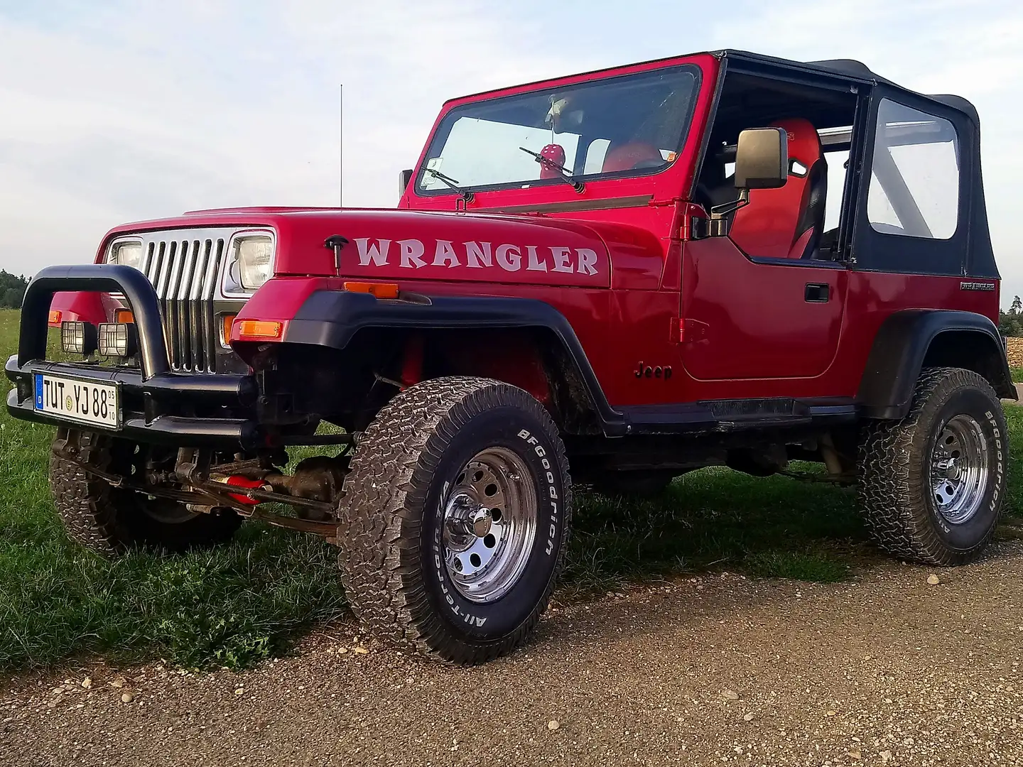 Jeep Wrangler Wrangler Soft Top Roşu - 1