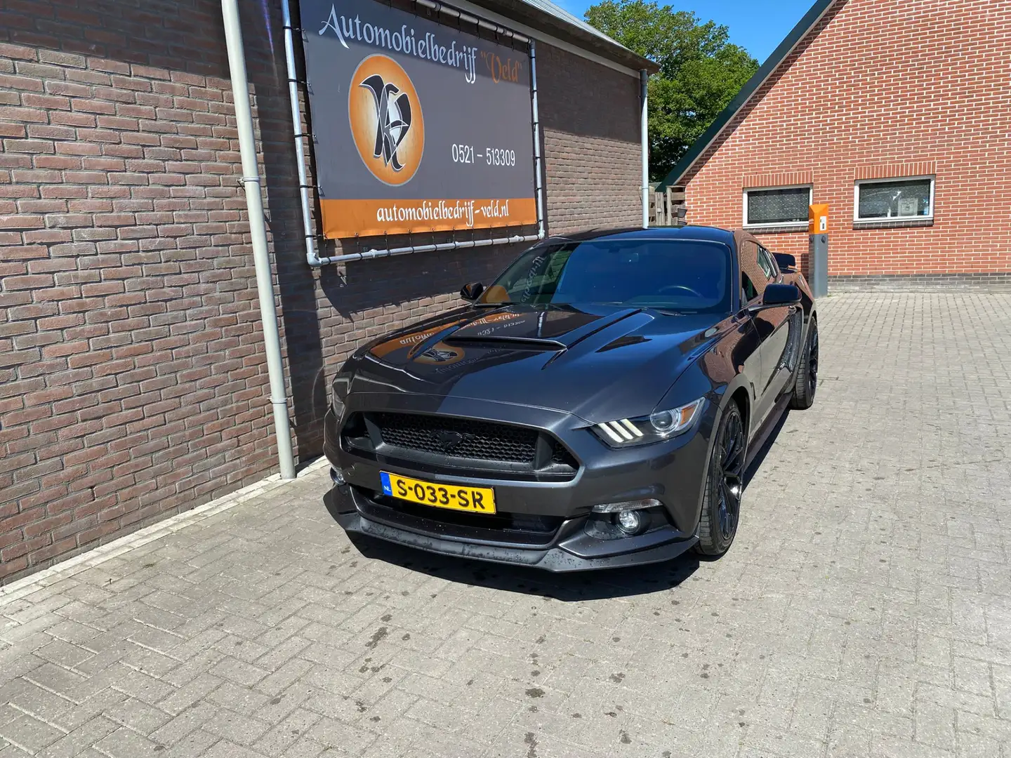 Ford Mustang Fastback 2.3 EcoBoost siva - 1