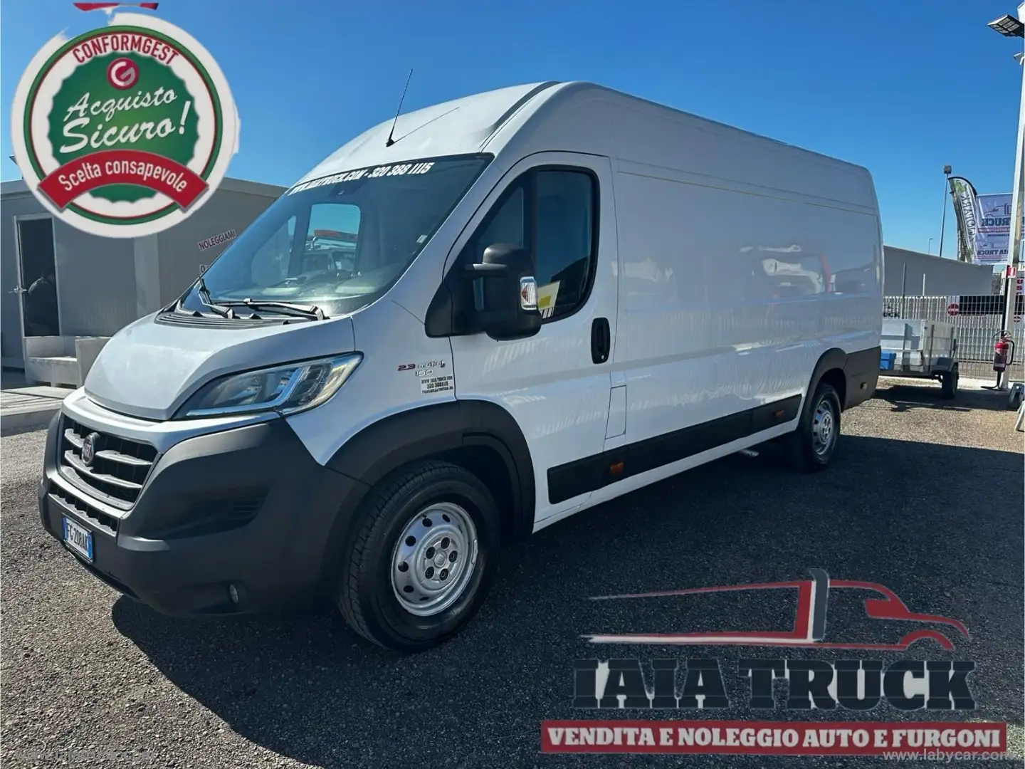 Fiat Ducato DUCATO 2.3 MJT 150 CV FURGONE L4 H2 MAXI Ducato L4 Bianco - 1