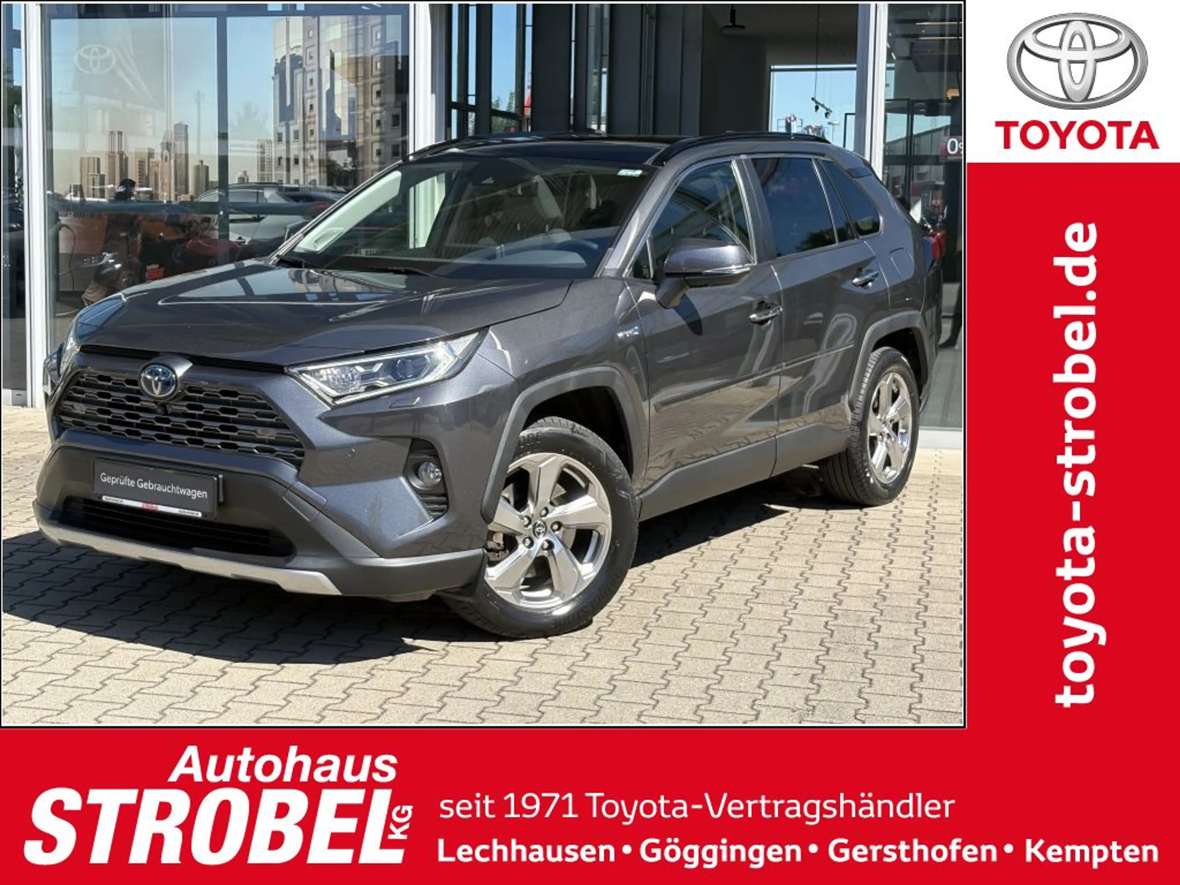 Toyota RAV 4 2.5 4x4 Hybrid Lounge*Panorama*360°Kamera*JBL*