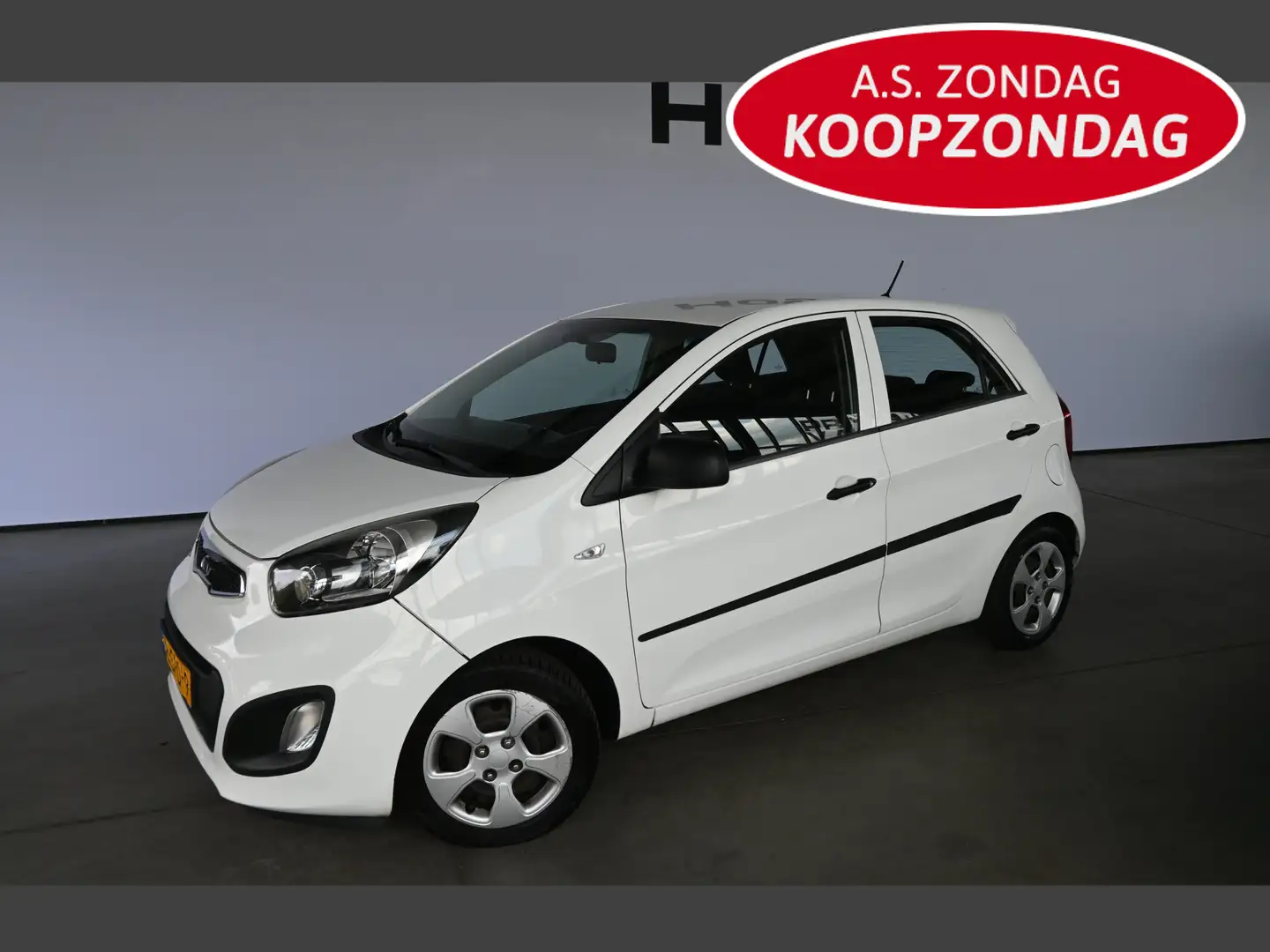 Kia Picanto 1.2 CVVT Comfort Pack Automaat Airco Elektrisch Pa Wit - 1