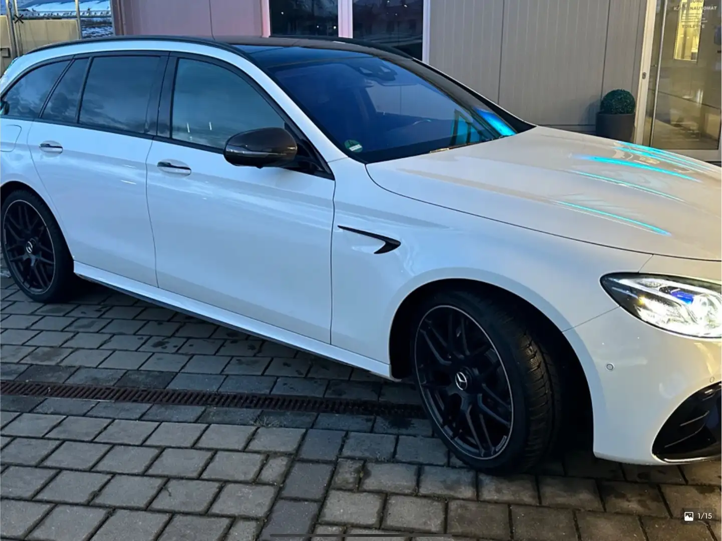 Mercedes-Benz E 63 AMG 4Matic+ T 9G-TRONIC Weiß - 1