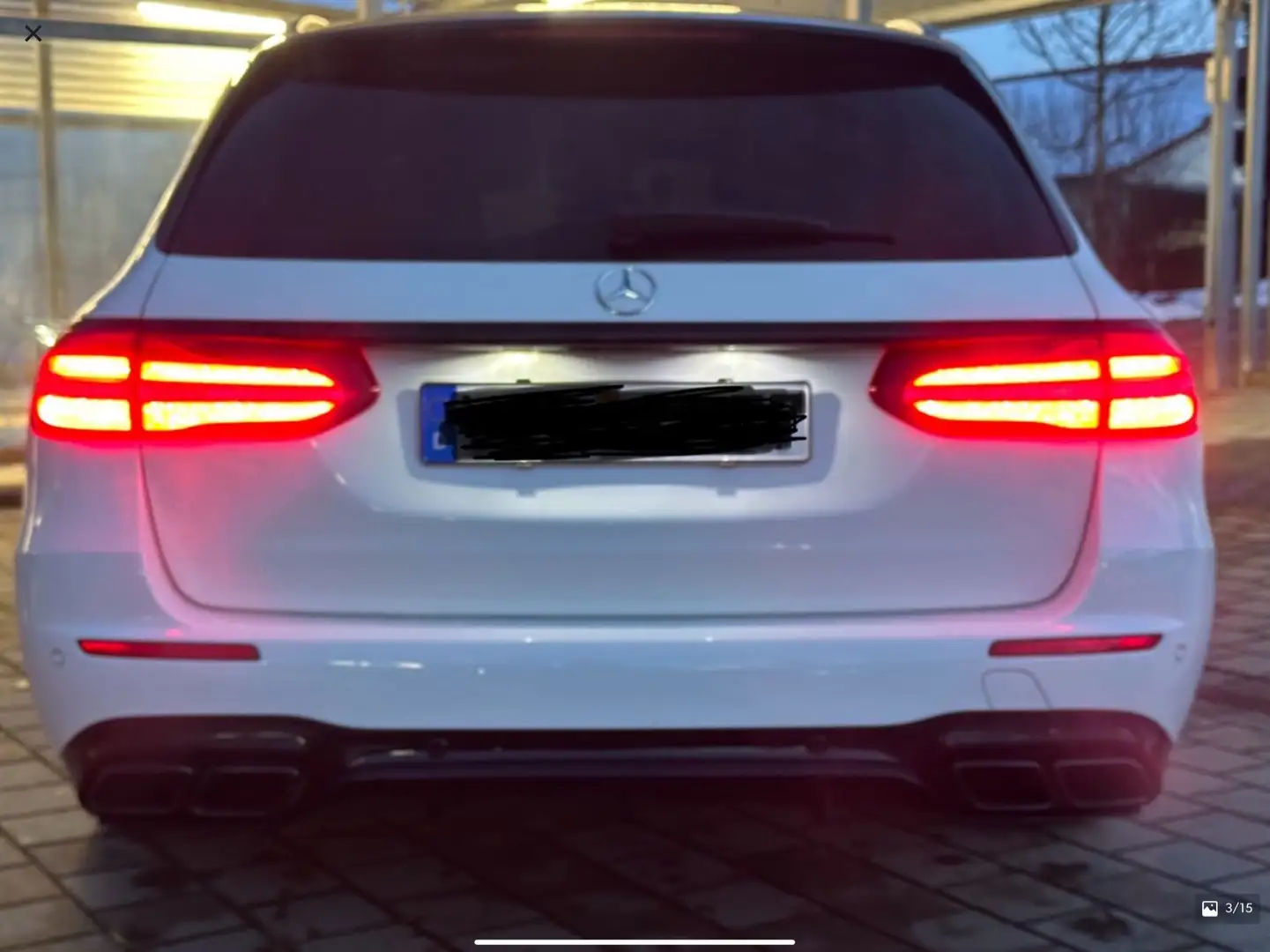 Mercedes-Benz E 63 AMG 4Matic+ T 9G-TRONIC Weiß - 2