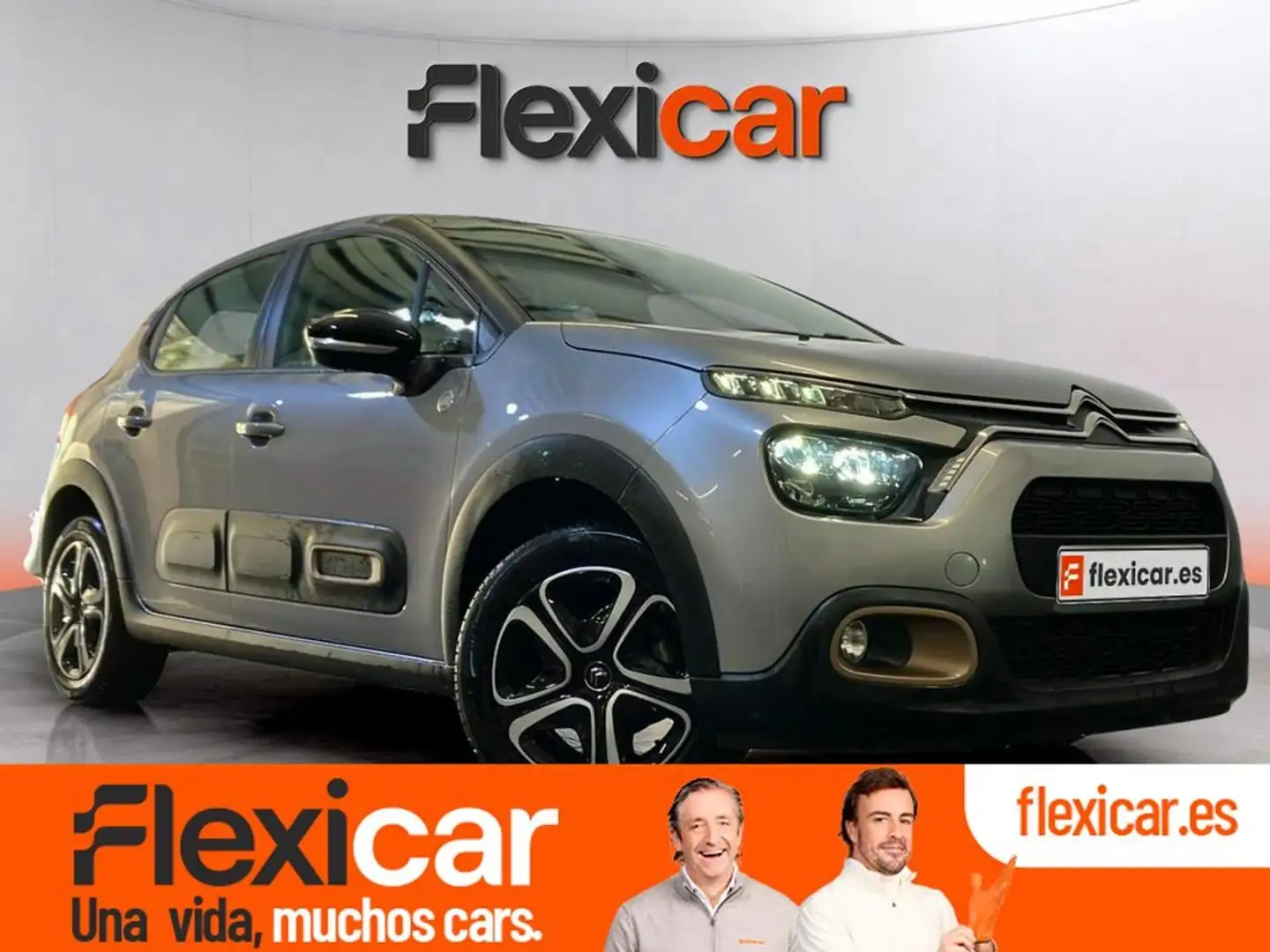 Citroen C3 PureTech 60KW (83CV) Shine Gris - 1