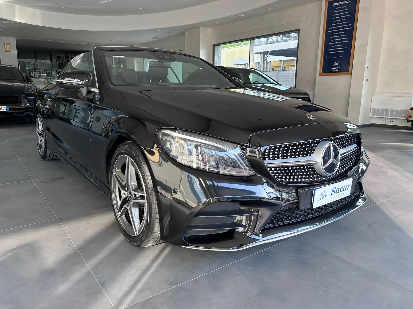 Mercedes-Benz C 220 Classe C-A205 2018 Cabrio Cabrio d Premium auto Nero - 2