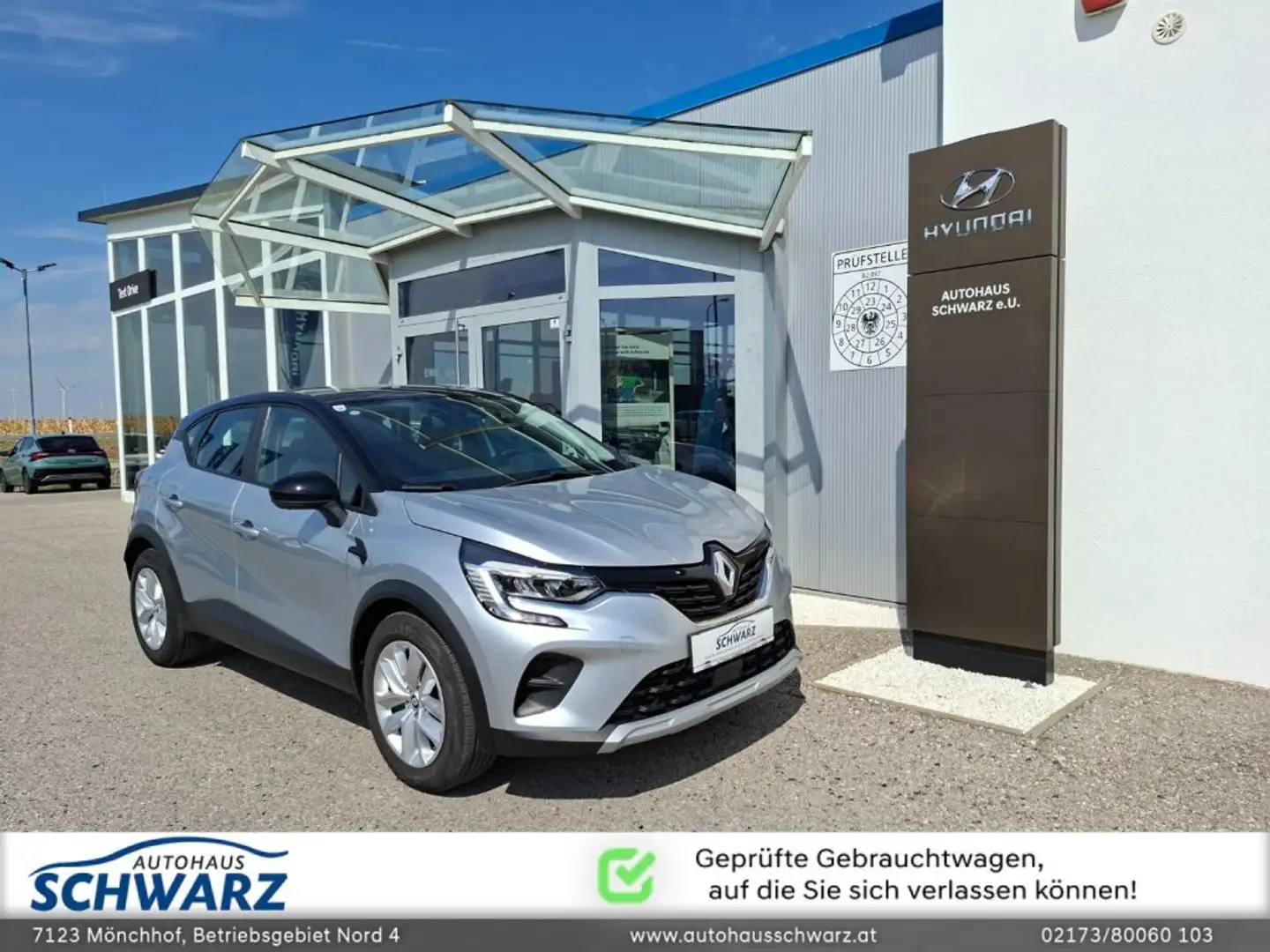 Renault Captur TCe 90 Edition One Silber - 1