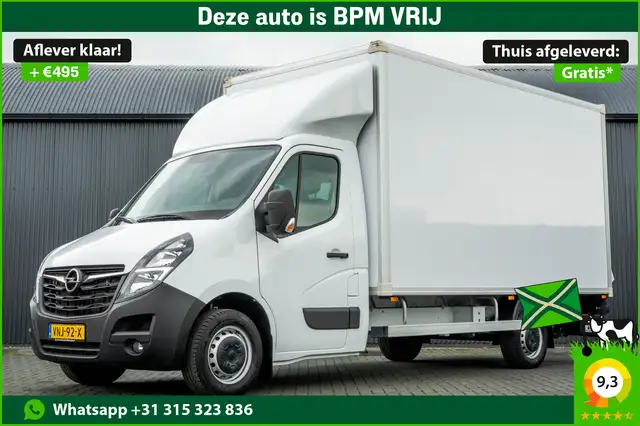 Opel Movano **2.3 Turbo | Bakwagen met Laadklep | 146 PK | Laa