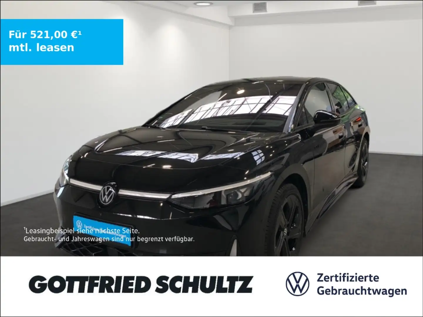 Volkswagen ID.7 GTX 86 kWh 4MOTION AHK APP EPH NAVI SITZHZG KAMERA Schwarz - 1