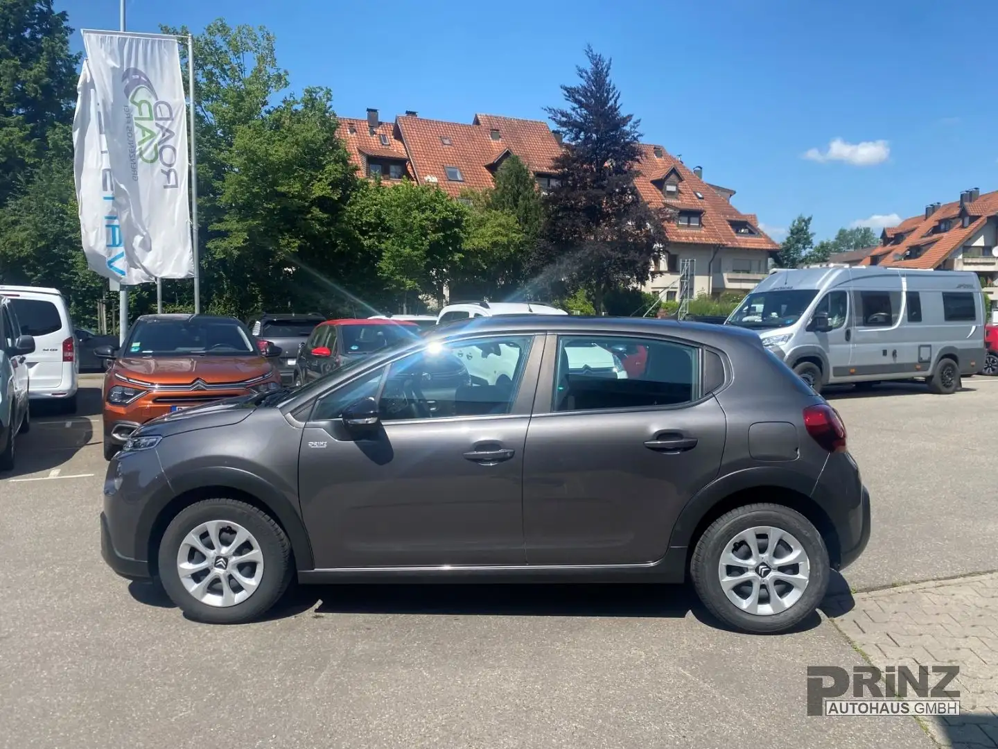 Citroen C3 Feel 1.2 PureTech 83 PS *Klima *EPH Grau - 2