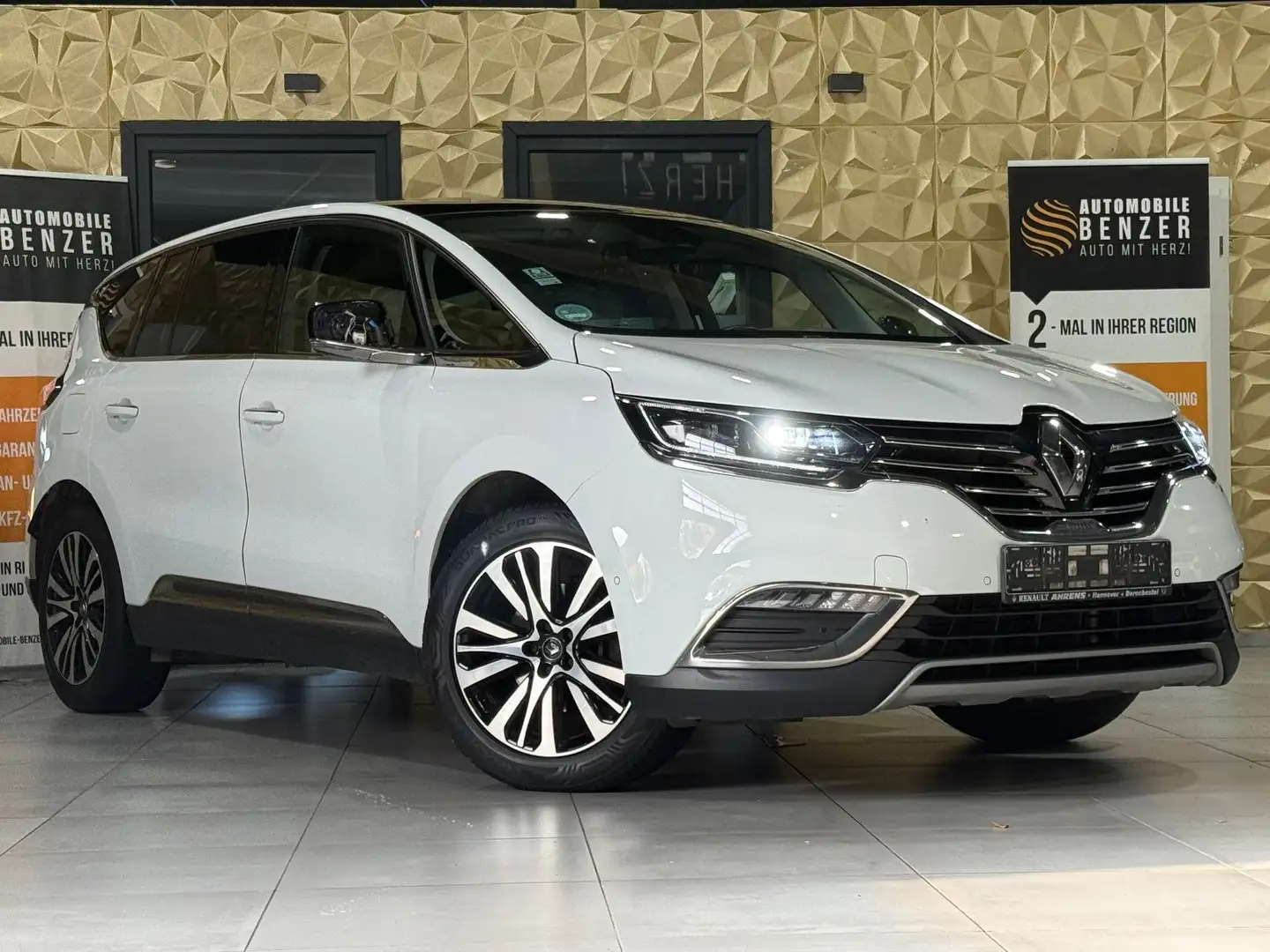 Renault Espace V Initiale Paris/PANO/7-SITZ/KAMERA/NAVI Weiß - 1